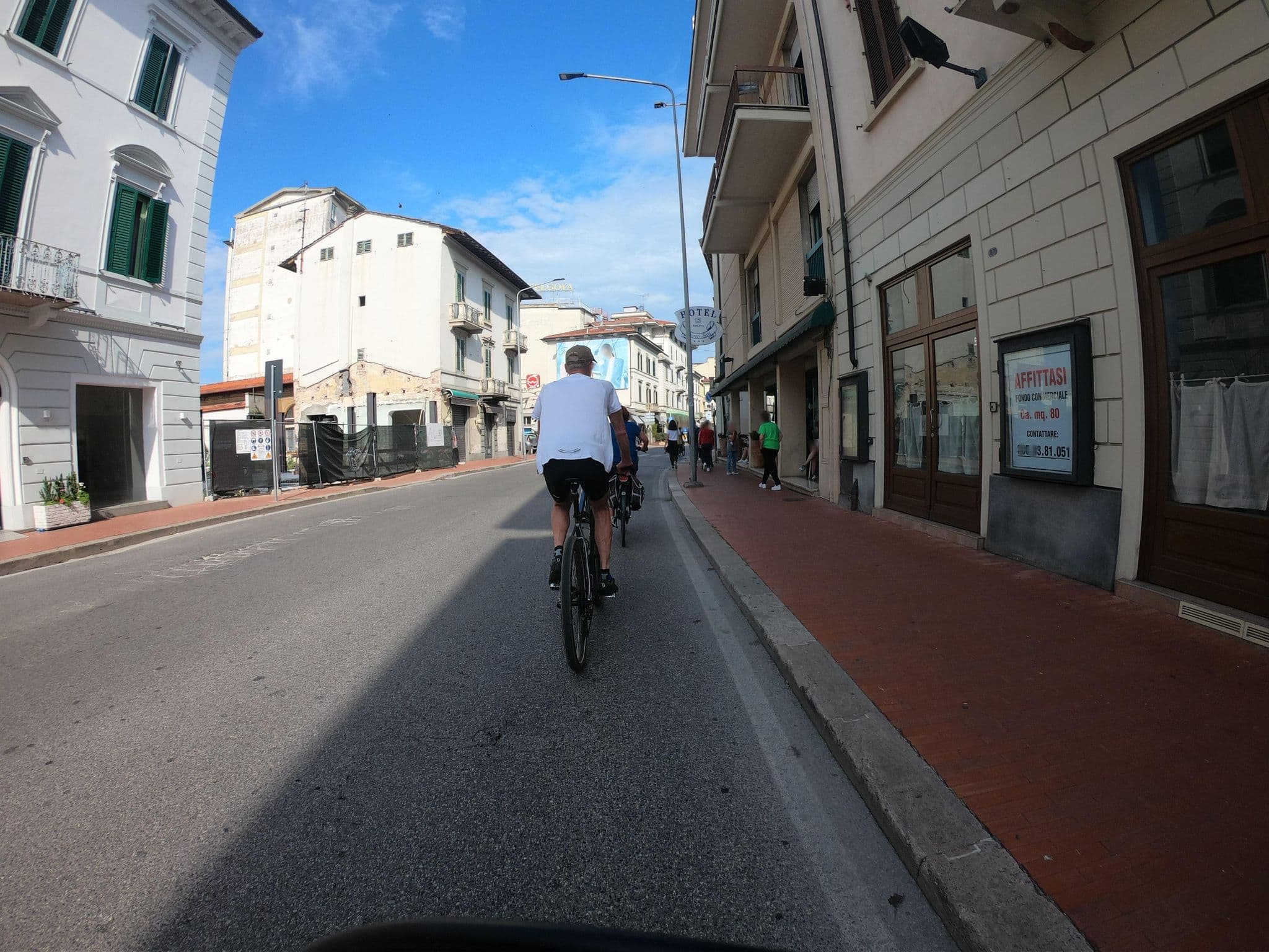 Street view near Hotel Nuovo Savi, Montecatini-Terme — © pbb (CC BY-SA · Mapillary)
