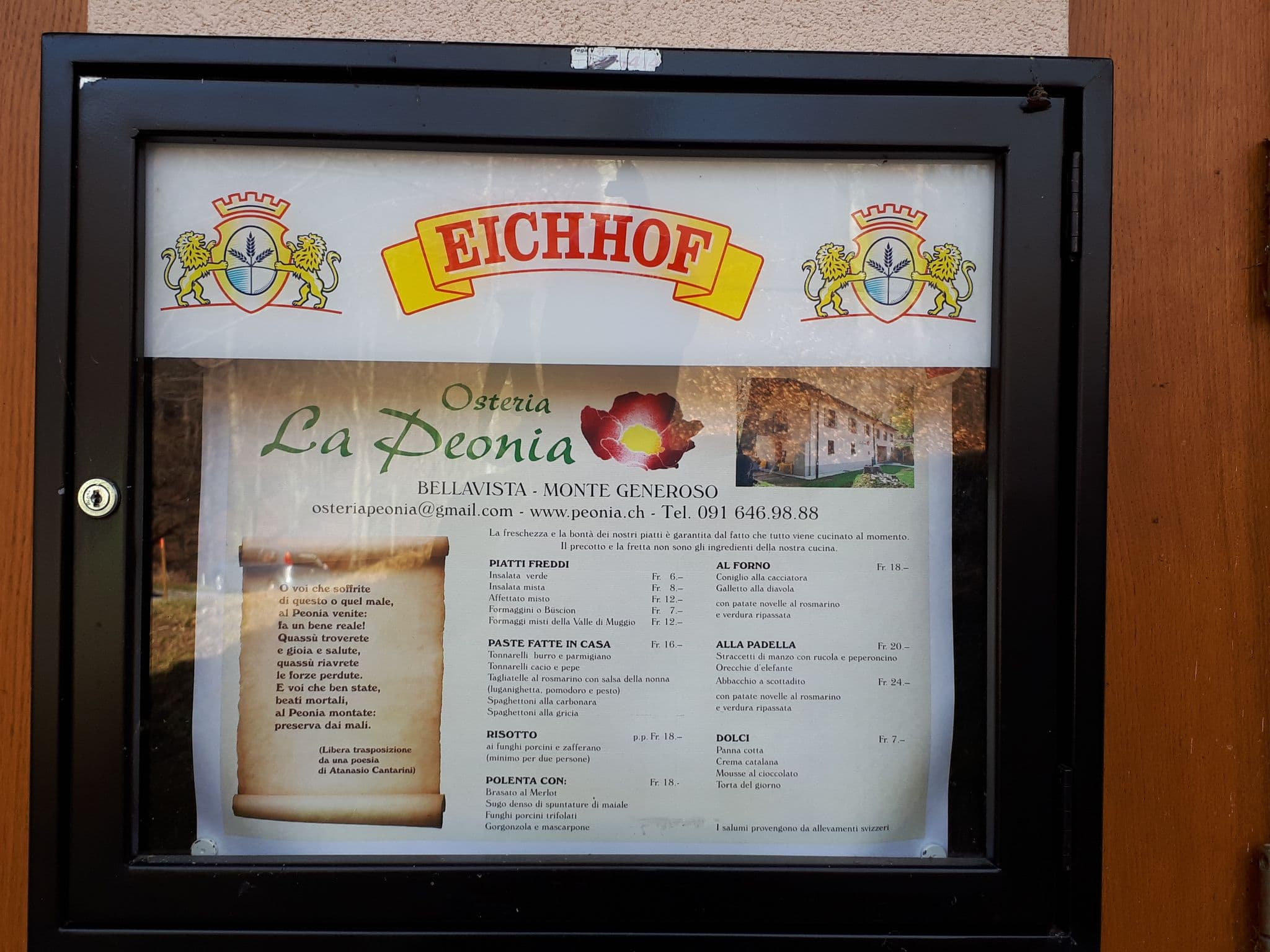 Street view near Osteria La Peonia, Melano — © kaitu (CC BY-SA · Mapillary)
