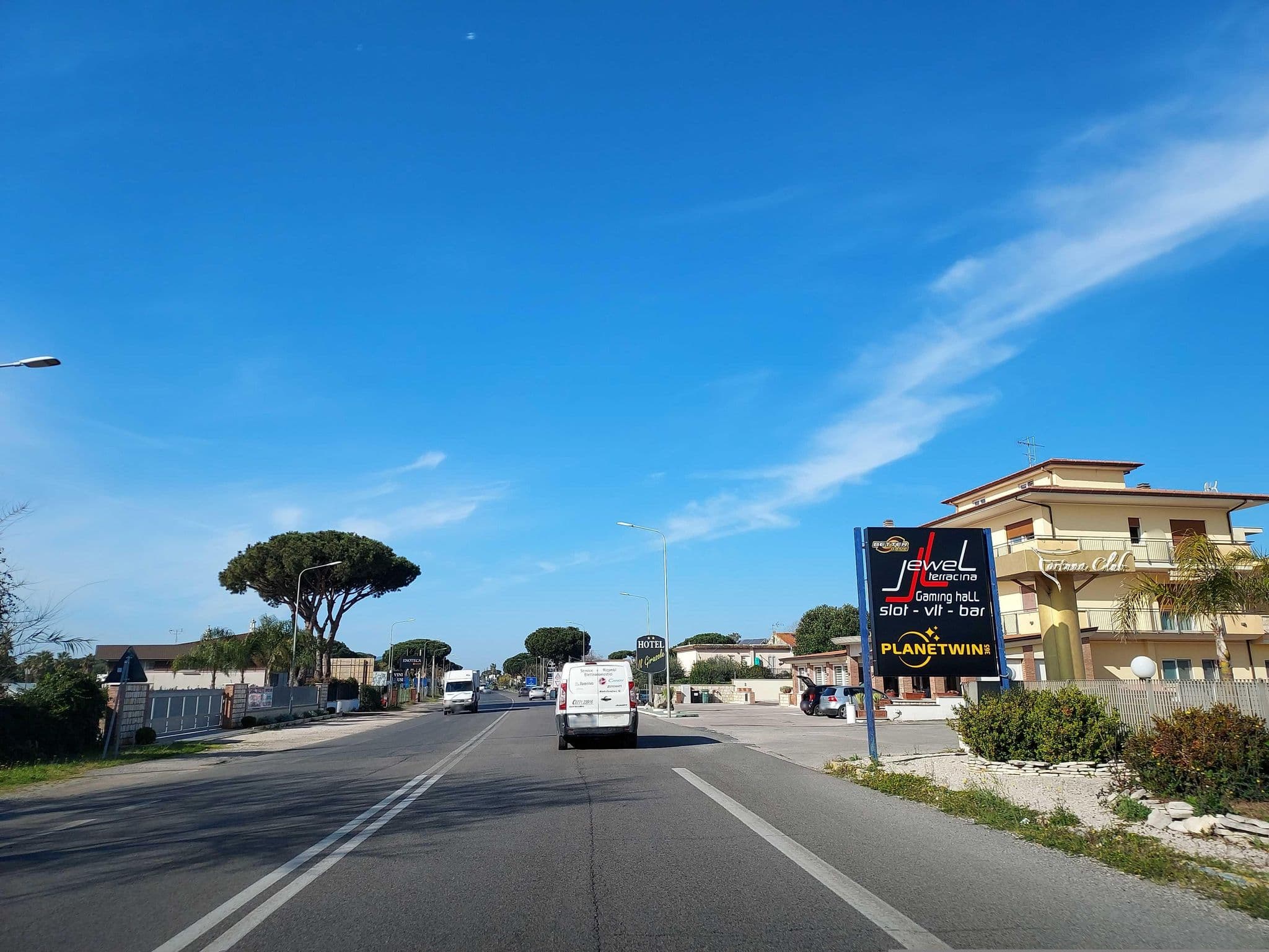 Street view near Hotel Il Girasole, Borgo Hermada — © odiug (CC BY-SA · Mapillary)