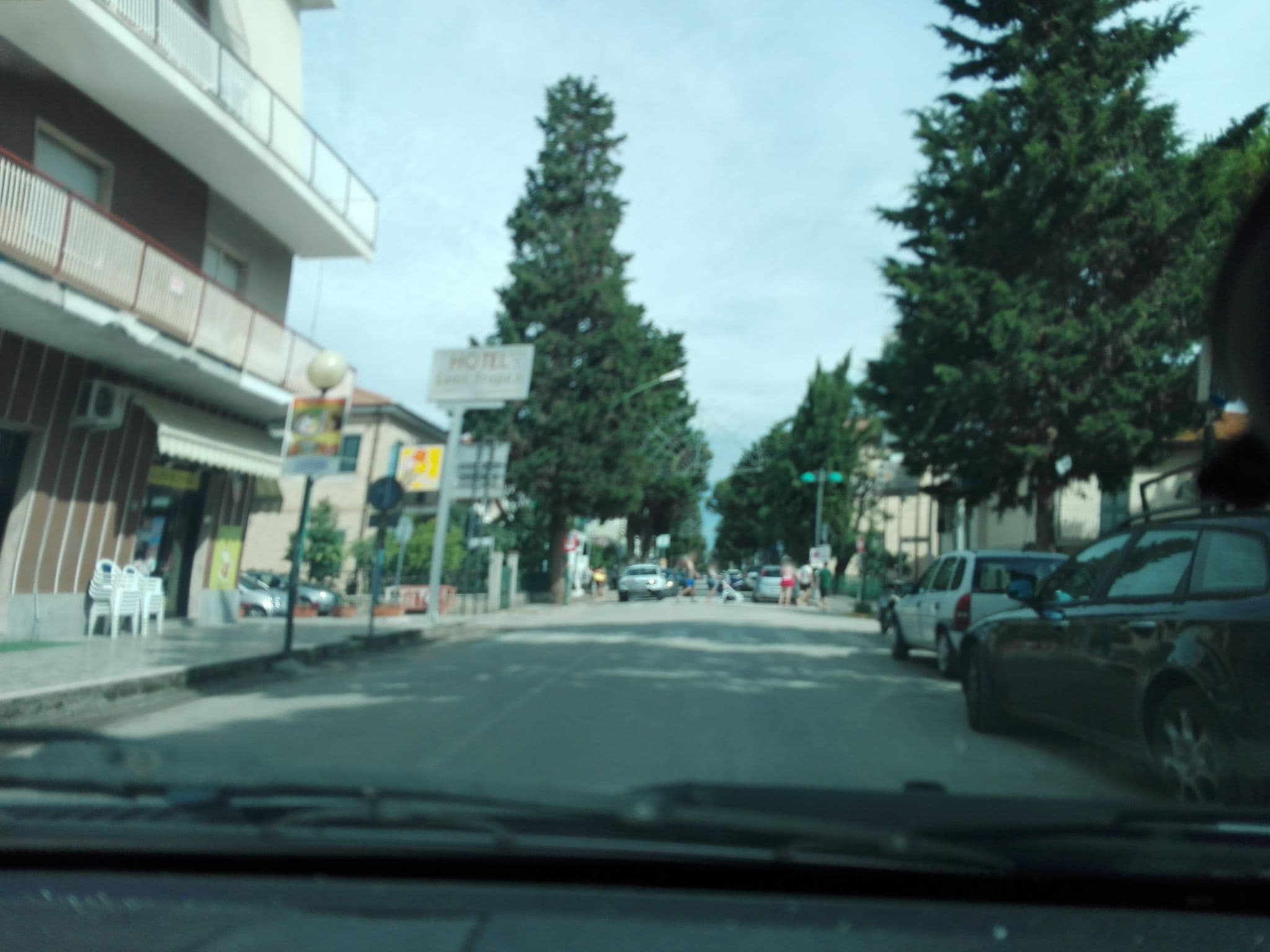 Street view near Hotel Corfù, Pineto — © jacopodimartino83 (CC BY-SA · Mapillary)