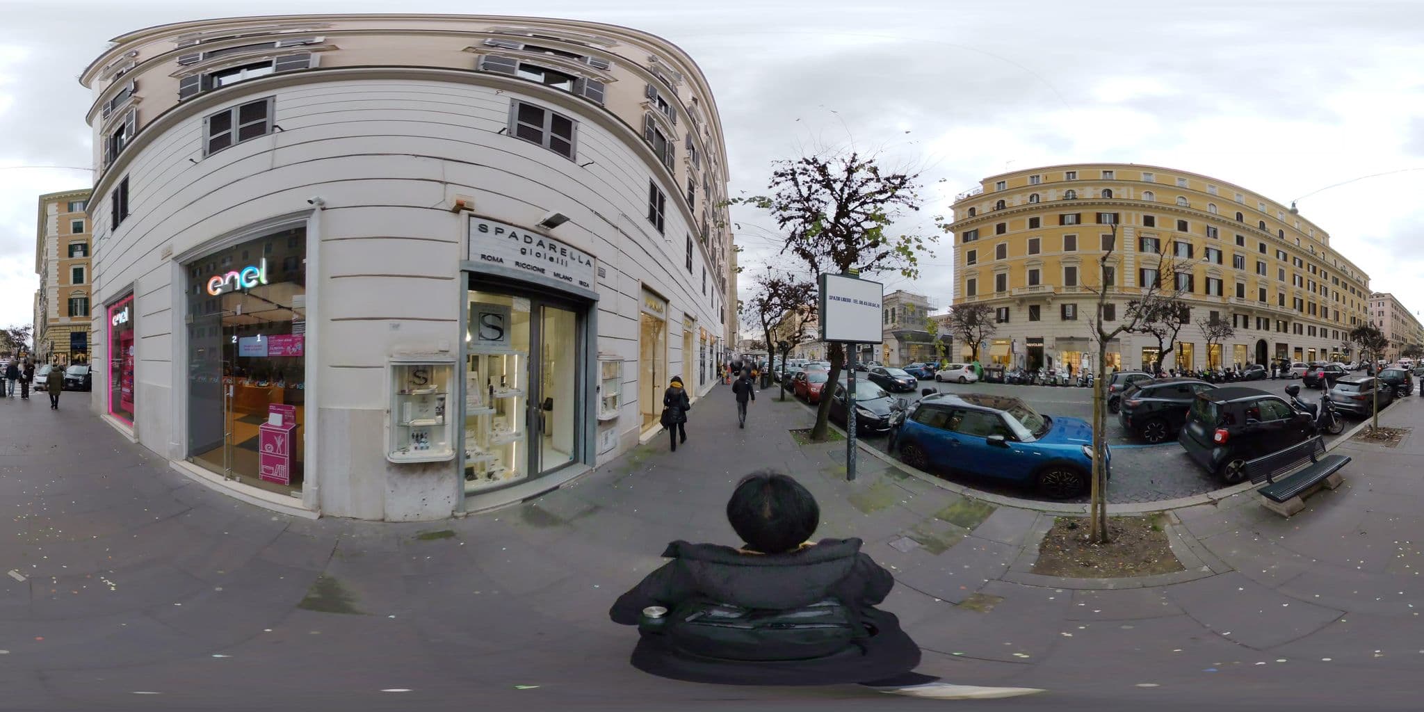 Street view near The Boutique Hotel, Prati — © akiyoshiii213 (CC BY-SA · Mapillary)