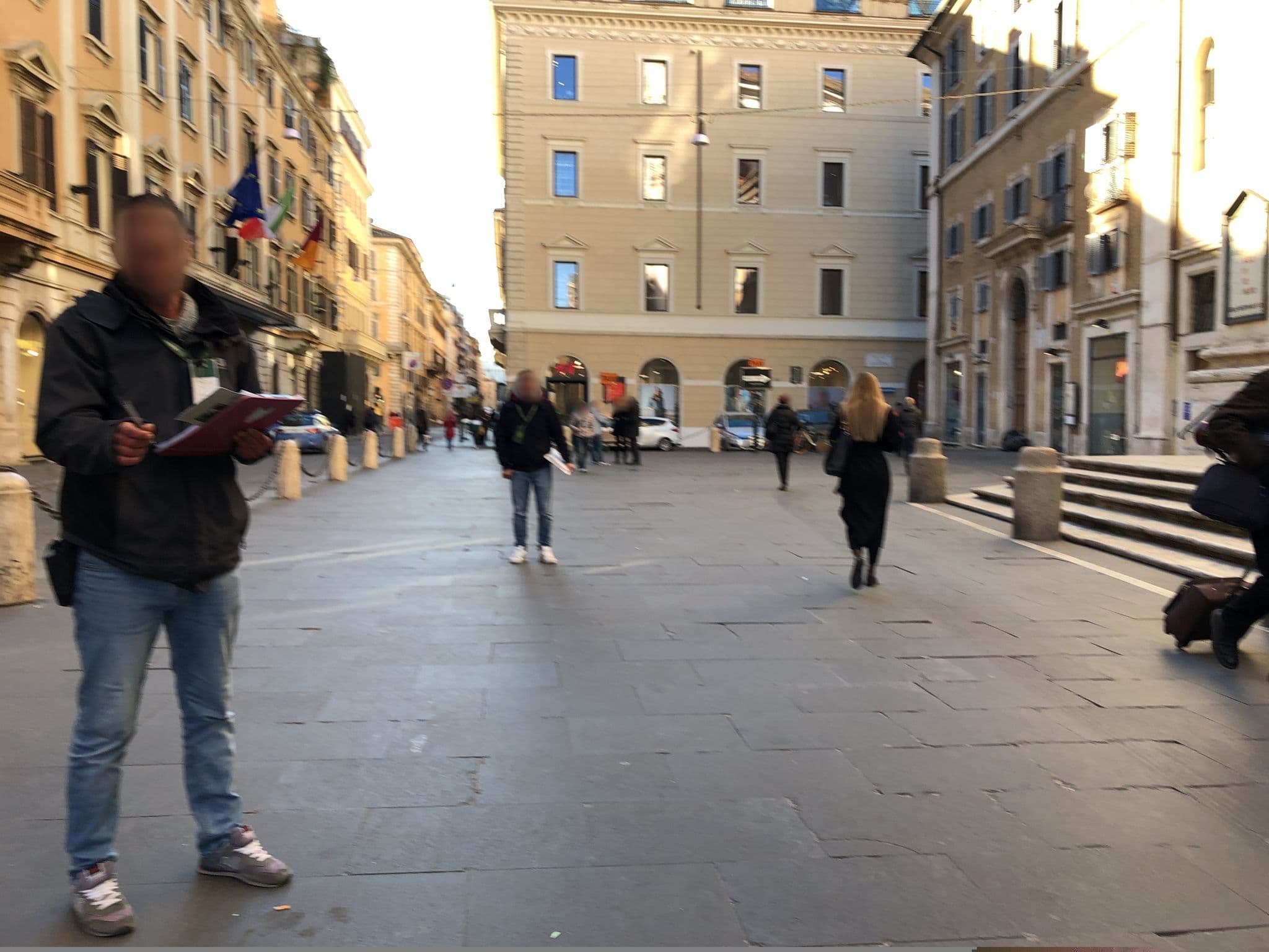 Street view near Grand Hotel Plaza Rome – 5-Star Luxury Heritage Hotel, Sant'Eustachio — © peterleth (CC BY-SA · Mapillary)