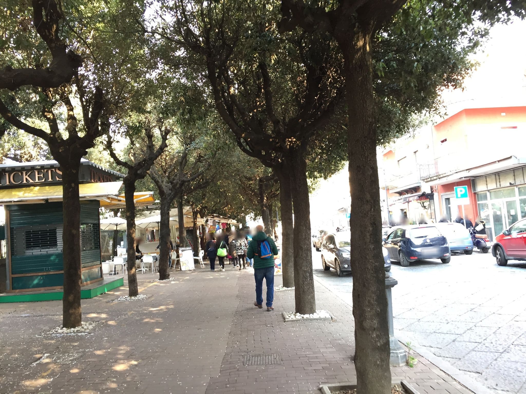 Street view near Hotel Forum Pompei, Pompei — © richlv (CC BY-SA · Mapillary)