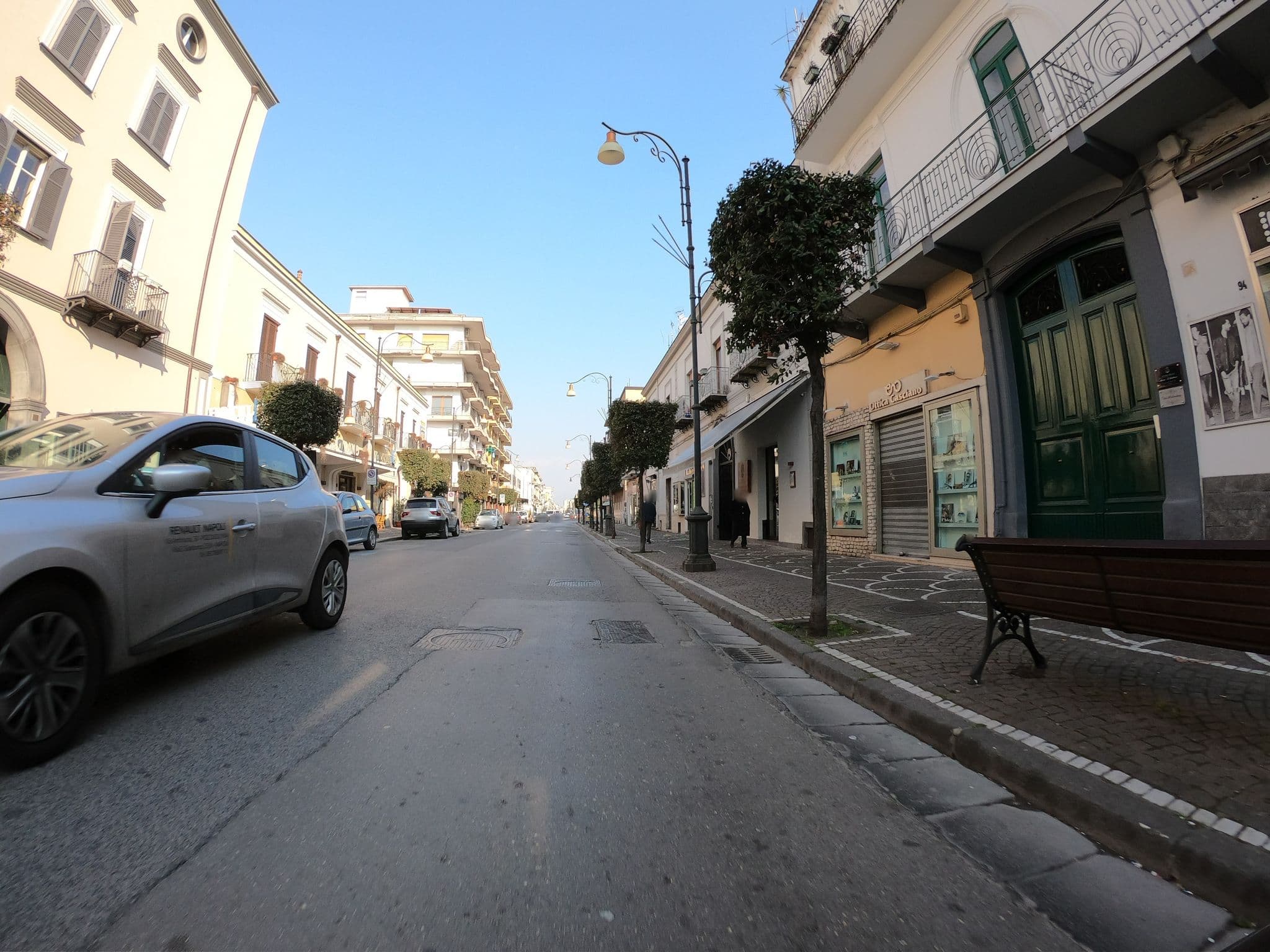 Street view near Hotel Ristorante Amitrano, Pompei — © richlv (CC BY-SA · Mapillary)