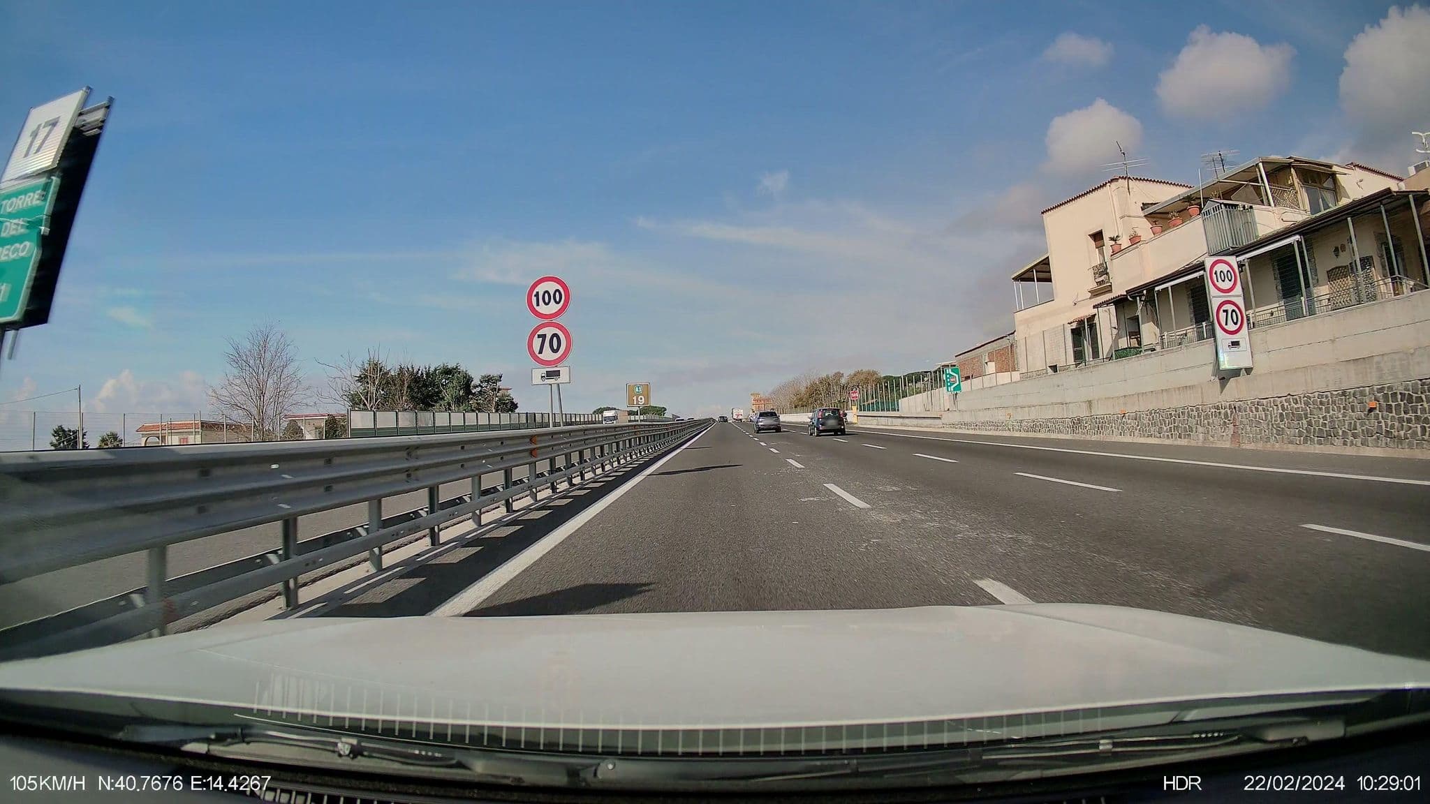 Street view near Hotel Il Quadrifoglio, Trecase — © Hrabroslav (CC BY-SA · Mapillary)