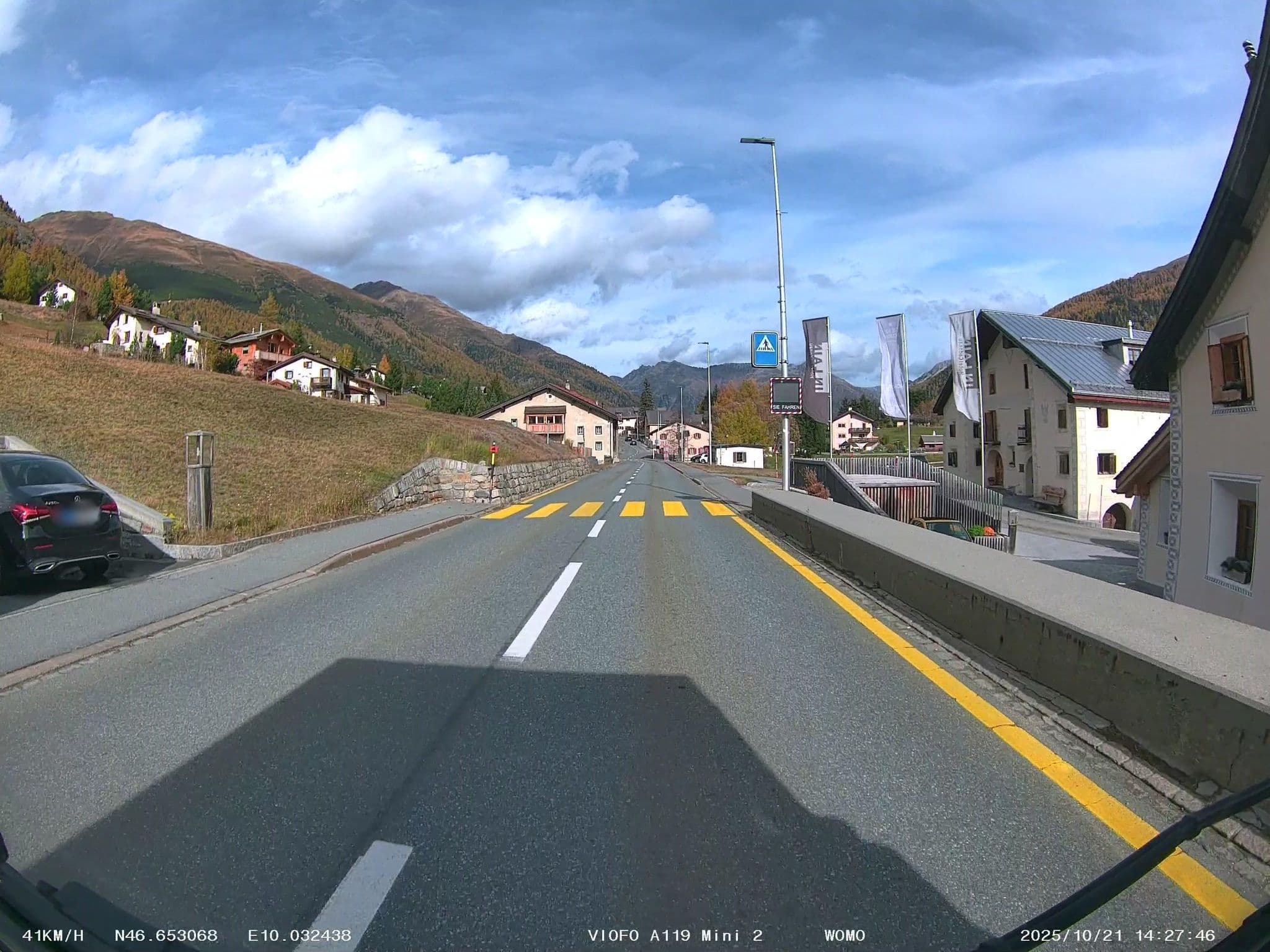 Street view near In Lain Hotel Cadonau, Zernez — © soulcover (CC BY-SA · Mapillary)