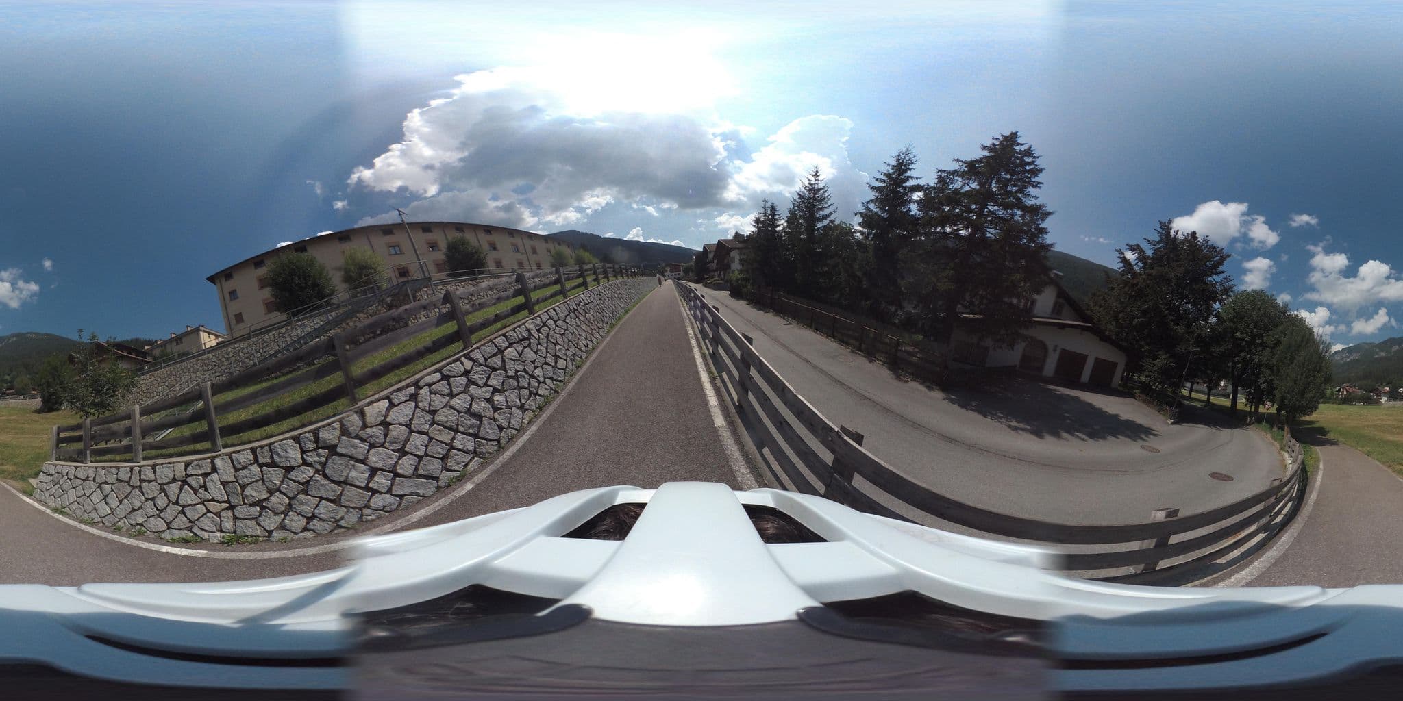 Street view near Pensione Alpenhof, Colle Isarco — © giubar (CC BY-SA · Mapillary)