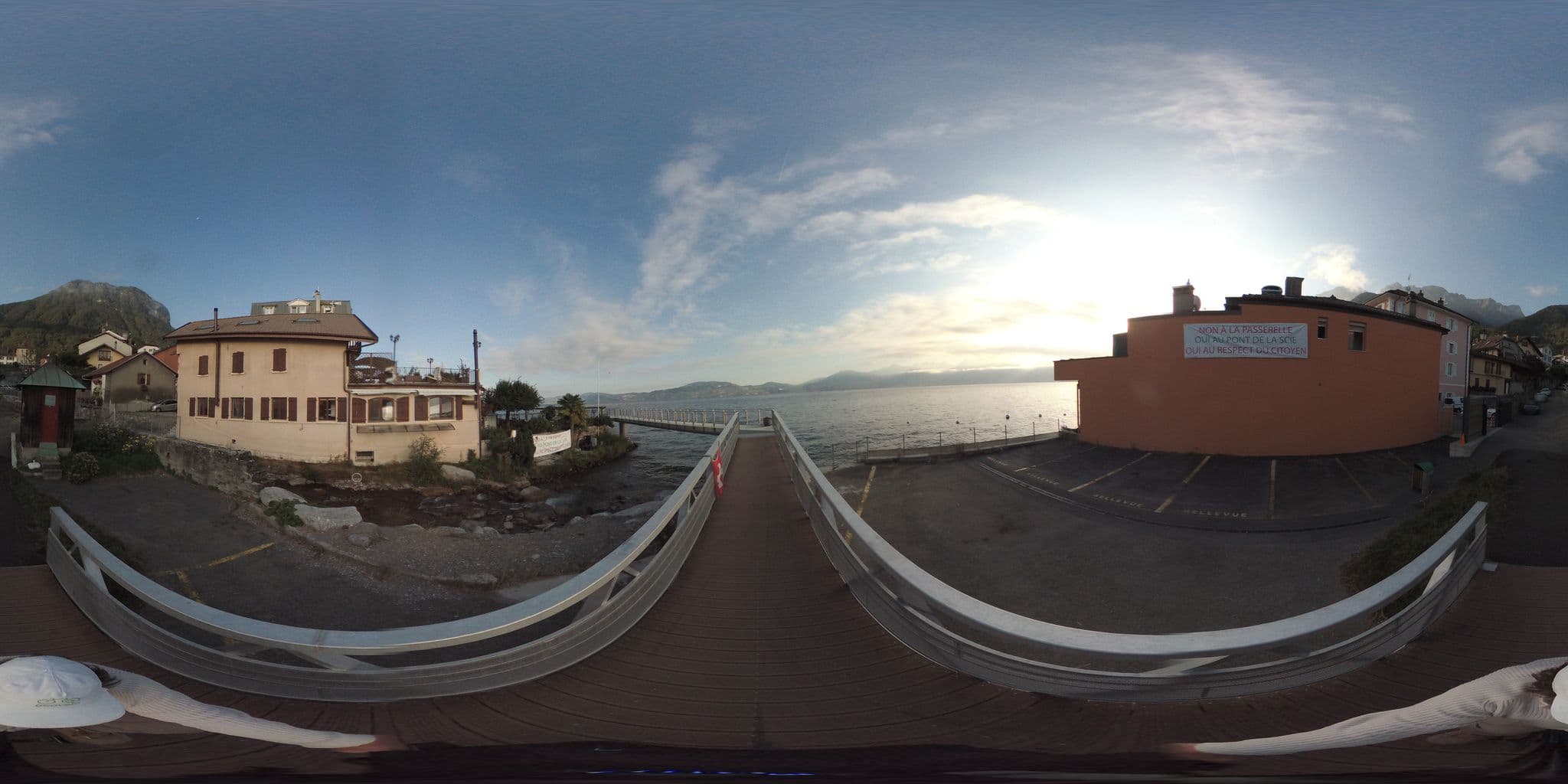Street view near Le Rivage "Chez Monmon", Tanay — © geovelo (CC BY-SA · Mapillary)