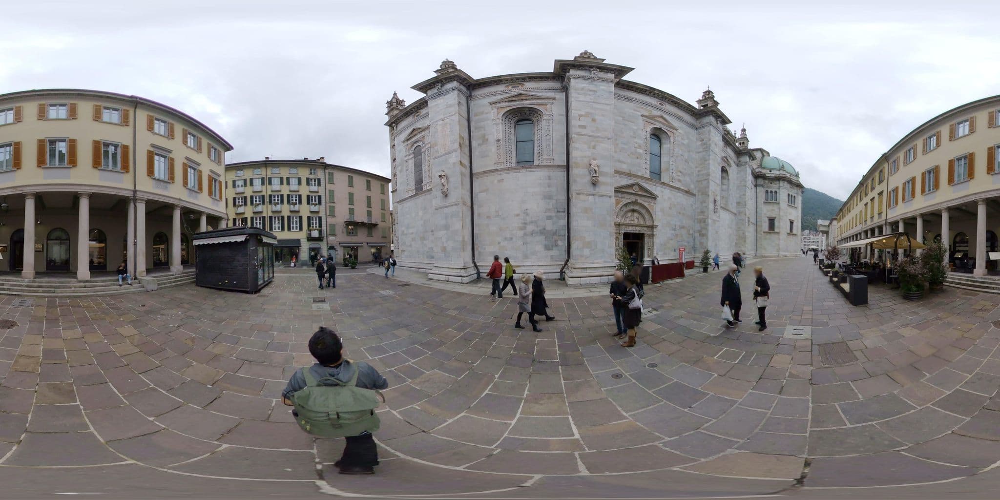 Street view near DBH Duomo Boutique Hotel, Como — © mapconcierge (CC BY-SA · Mapillary)