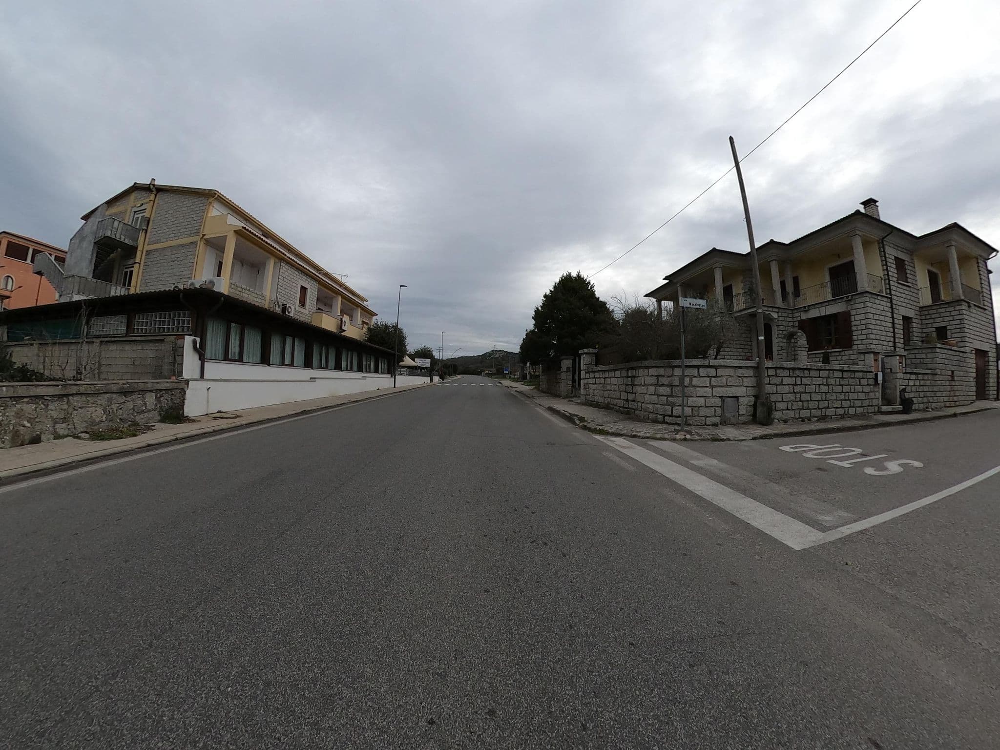 Street view near Albergo La Madonnina, Buddusò — © joostjakob (CC BY-SA · Mapillary)