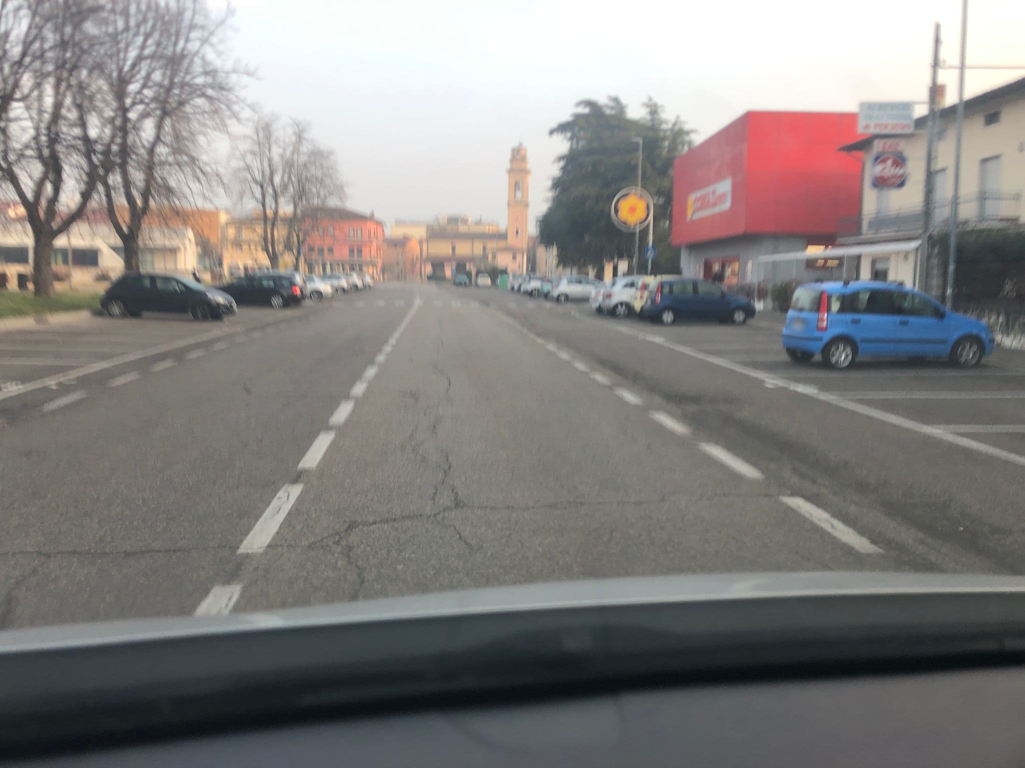 Street view near Albergo Trattoria Ai Perseghi, Bussolengo — © pisul (CC BY-SA · Mapillary)