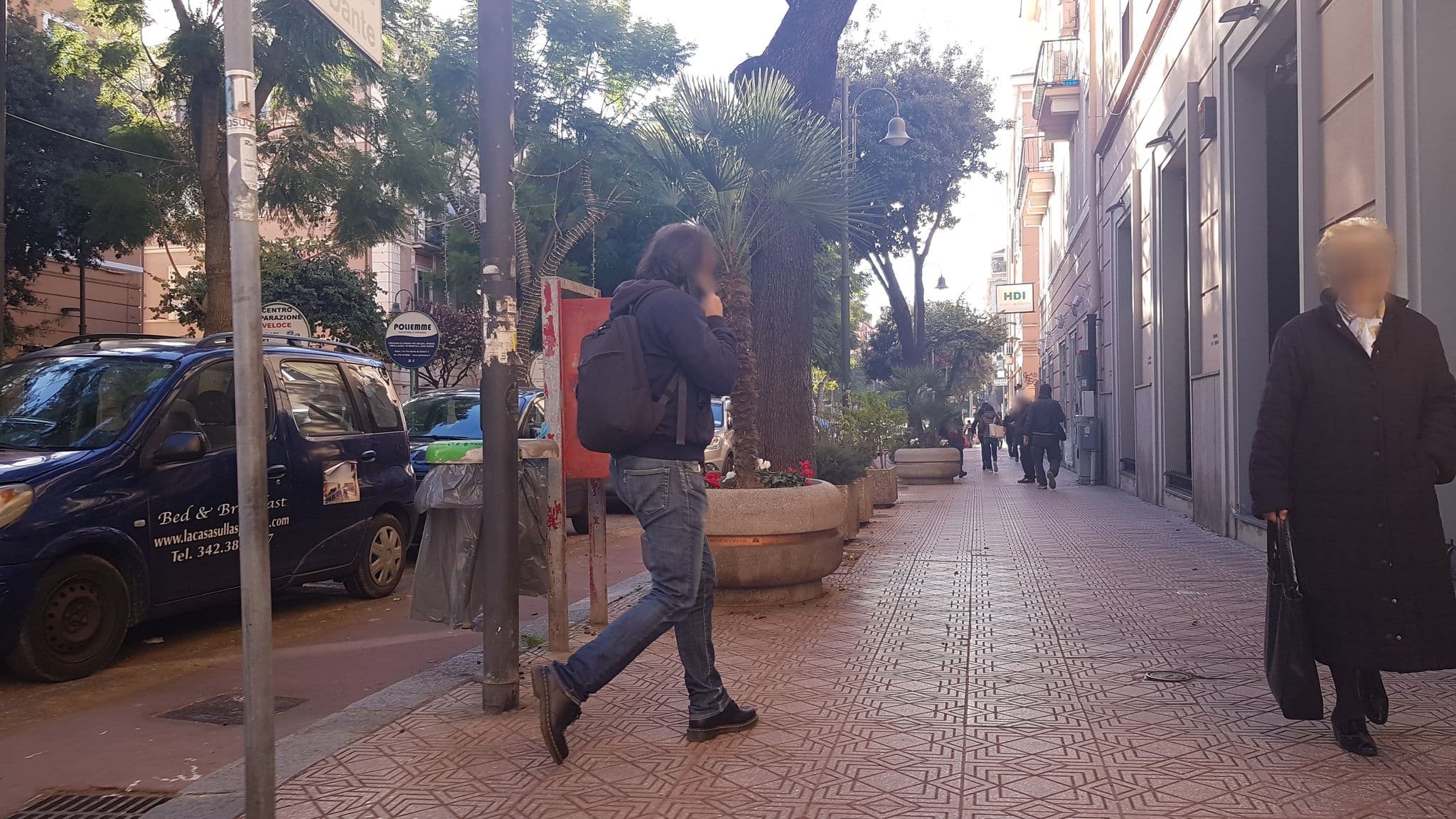 Street view near Aqua Comfort Rooms - Eja Sardinia, Cagliari — © sard_opendata (CC BY-SA · Mapillary)