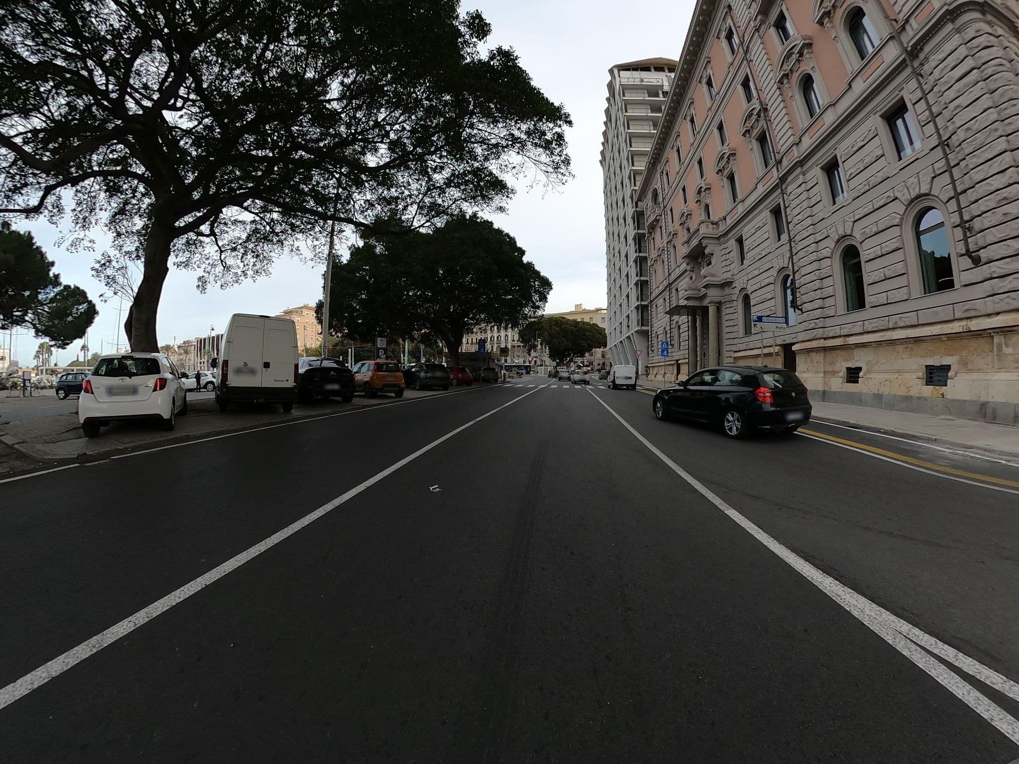 Street view near Palazzo Tirso Cagliari - MGallery Collection, Cagliari — © joostjakob (CC BY-SA · Mapillary)