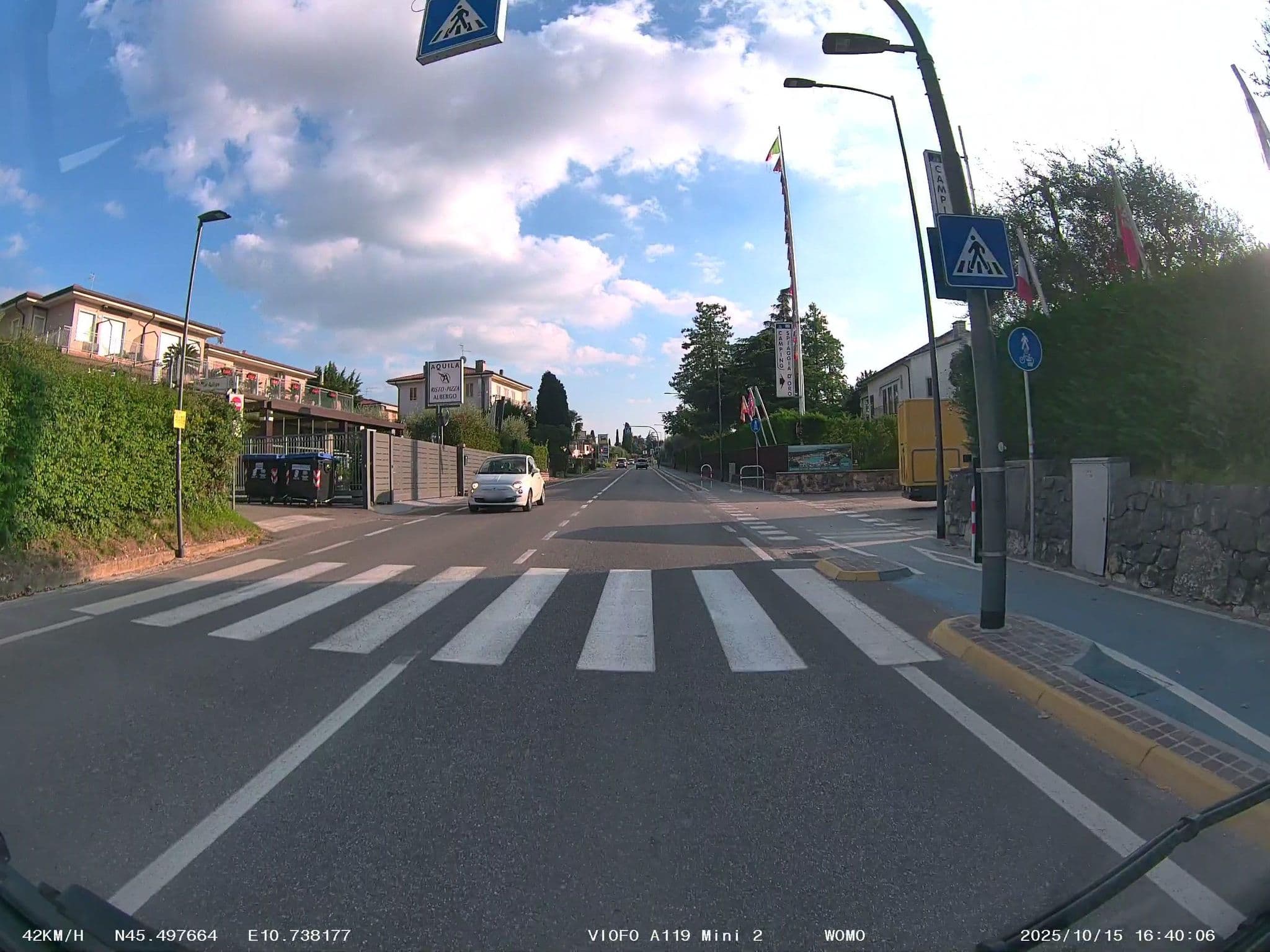 Street view near Albergo Ristorante Casablanca, Lazise — © soulcover (CC BY-SA · Mapillary)