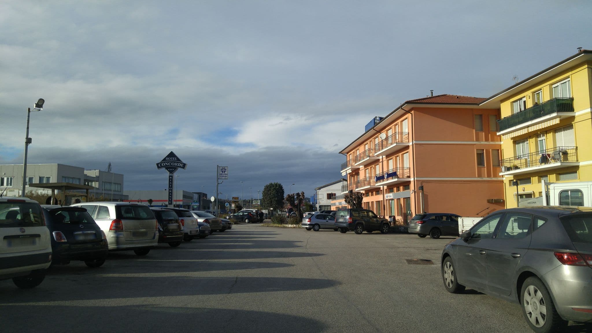 Street view near Hotel Concorde Camerano, Camerano — © sorcrosc (CC BY-SA · Mapillary)