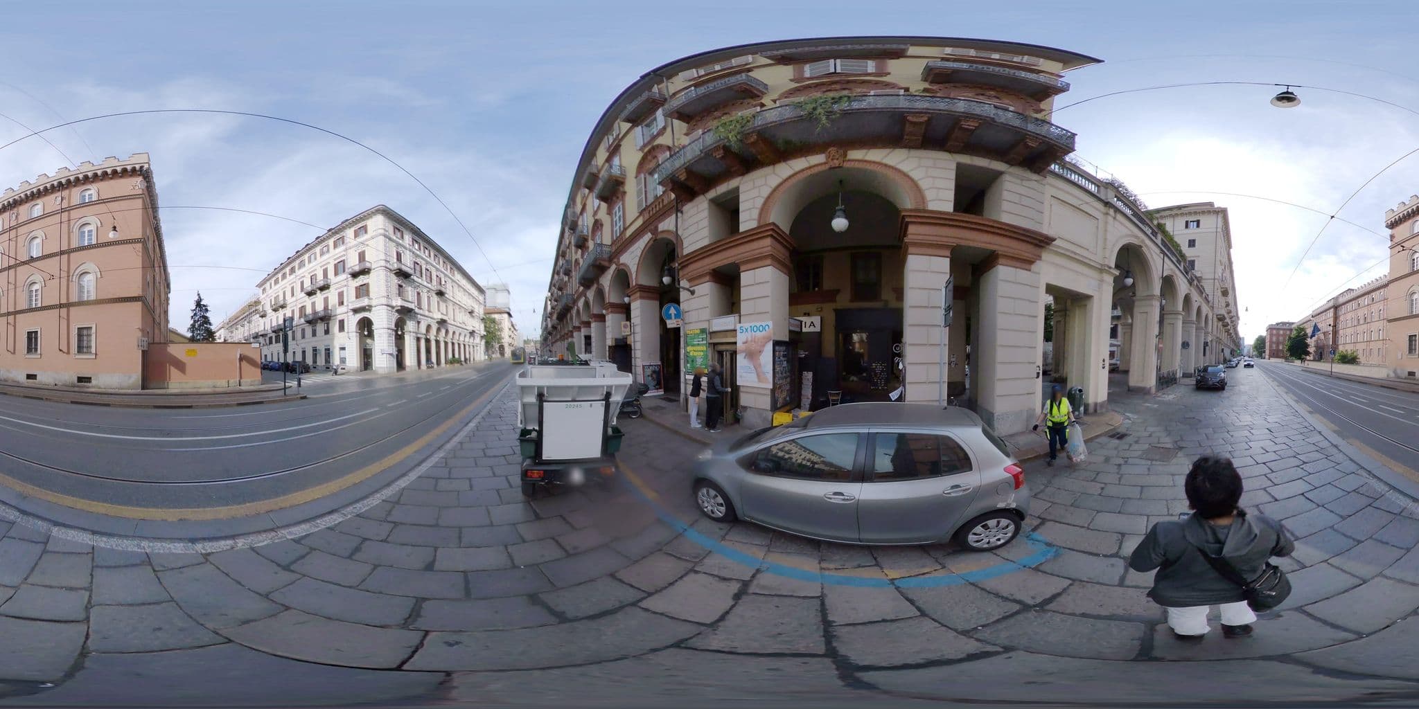 Street view near Cernaia32 - Soggiorni e affitti brevi, Quadrilatero — © mapconcierge (CC BY-SA · Mapillary)