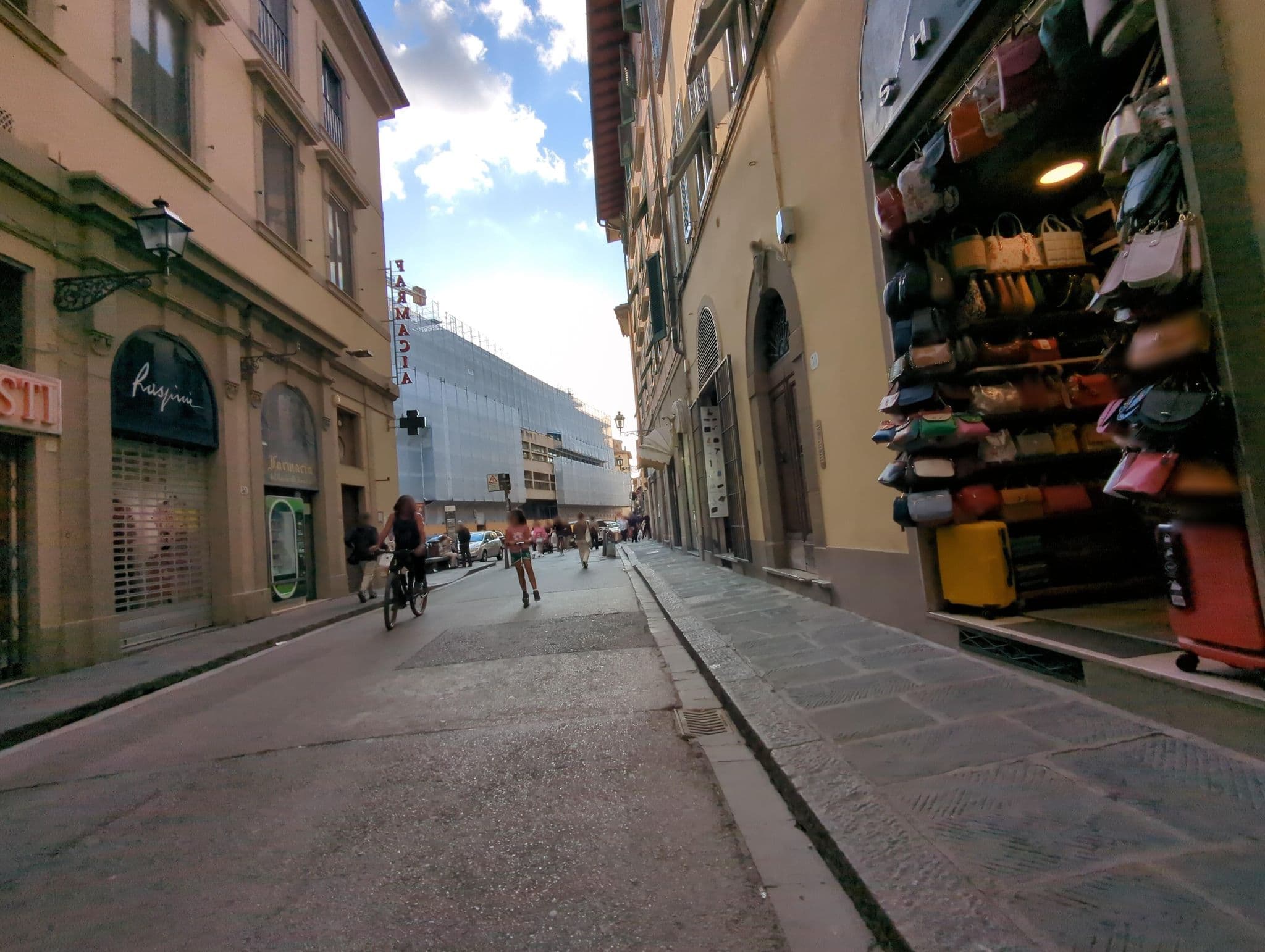 Street view near Albergo Bodoni, Campo di Marte — © ente (CC BY-SA · Mapillary)