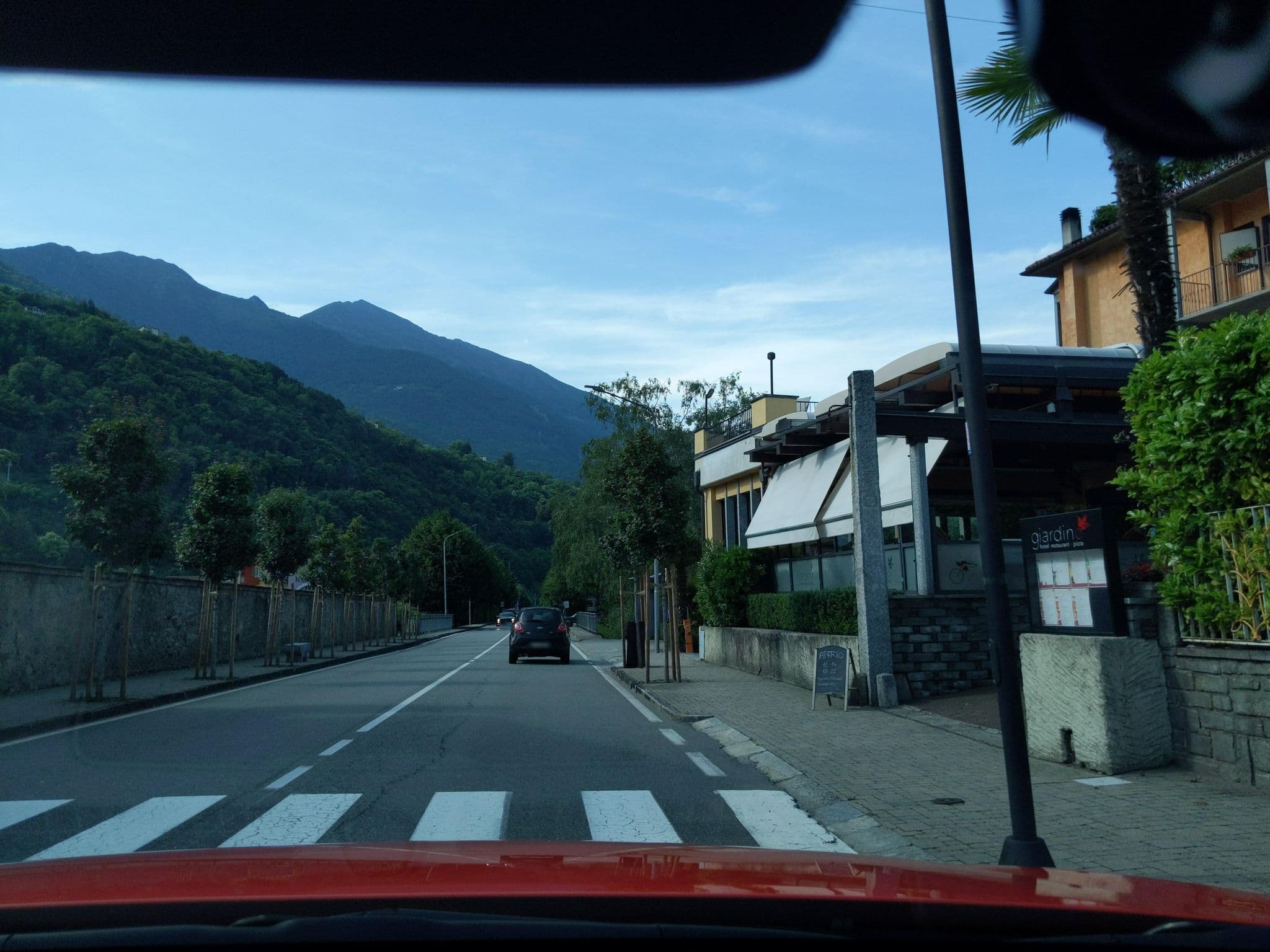Street view near Giardino Hotel Restaurant Pizza, Cannobio — © mcliquid (CC BY-SA · Mapillary)