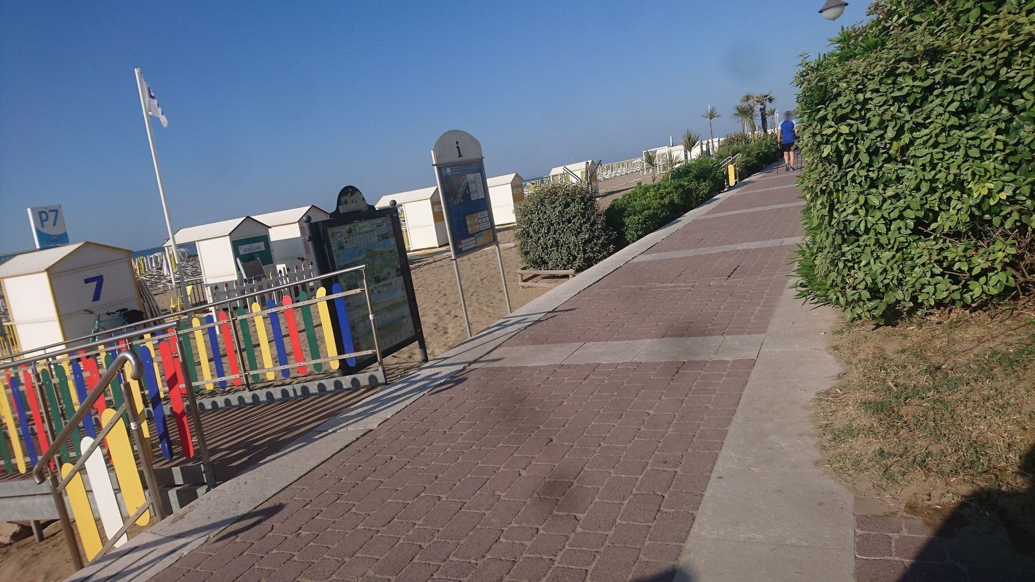 Street view near Hotel Tritone Caorle, Caorle — © ciropom (CC BY-SA · Mapillary)
