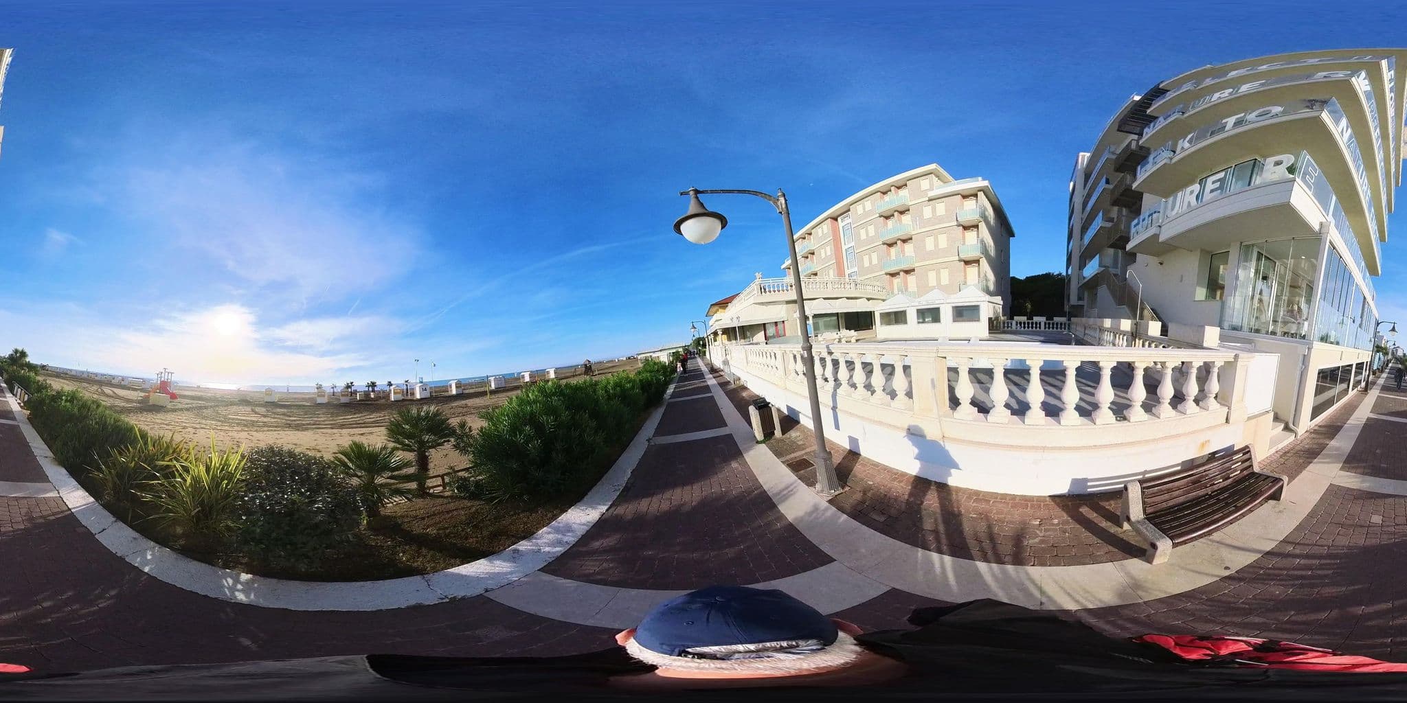 Street view near Unico Hotel Caorle, Caorle — © osmplus_org (CC BY-SA · Mapillary)