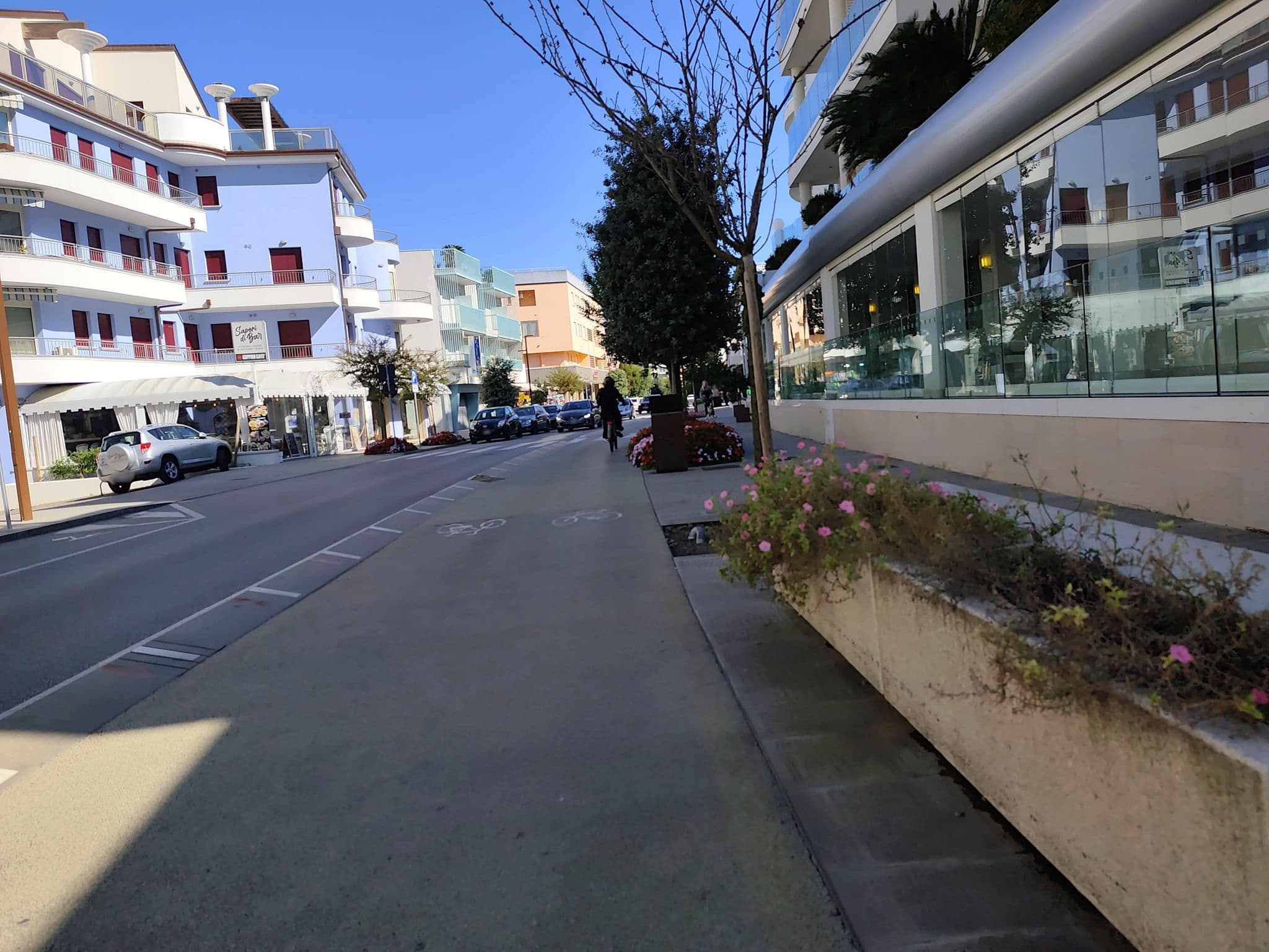 Street view near Giovanna Rooms, Caorle