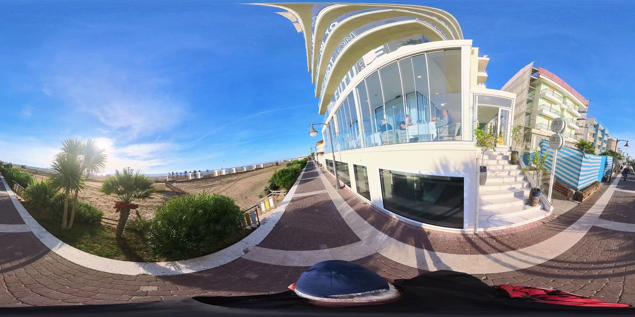 Street view near Hotel Royal garnì, Caorle