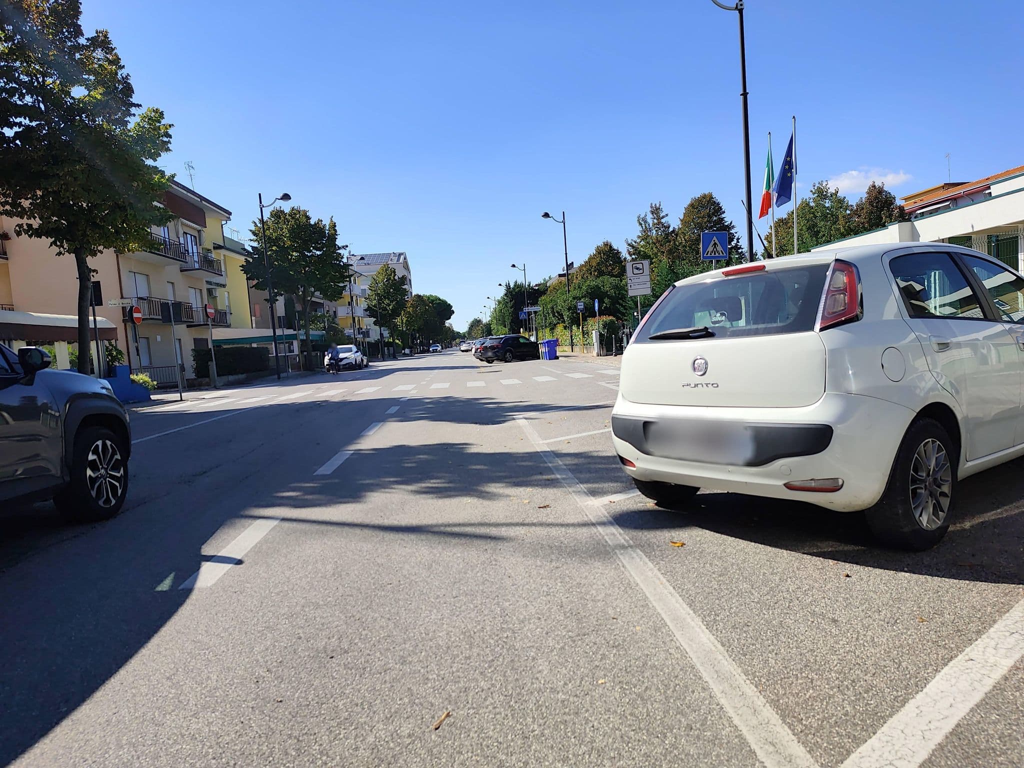 Street view near Hotel Catto Suisse, Caorle — © Duro (CC BY-SA · Mapillary)