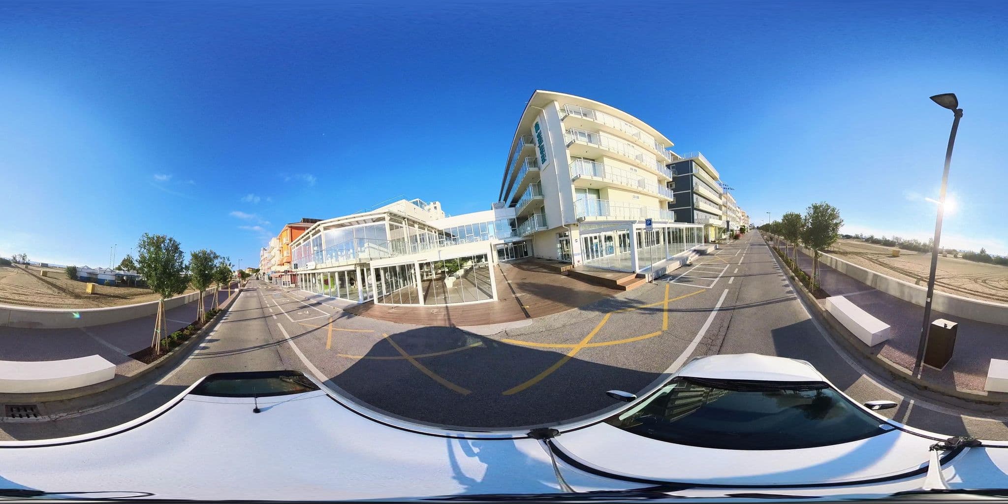Street view near Marina Palace Hotel, Caorle — © osmplus_org (CC BY-SA · Mapillary)
