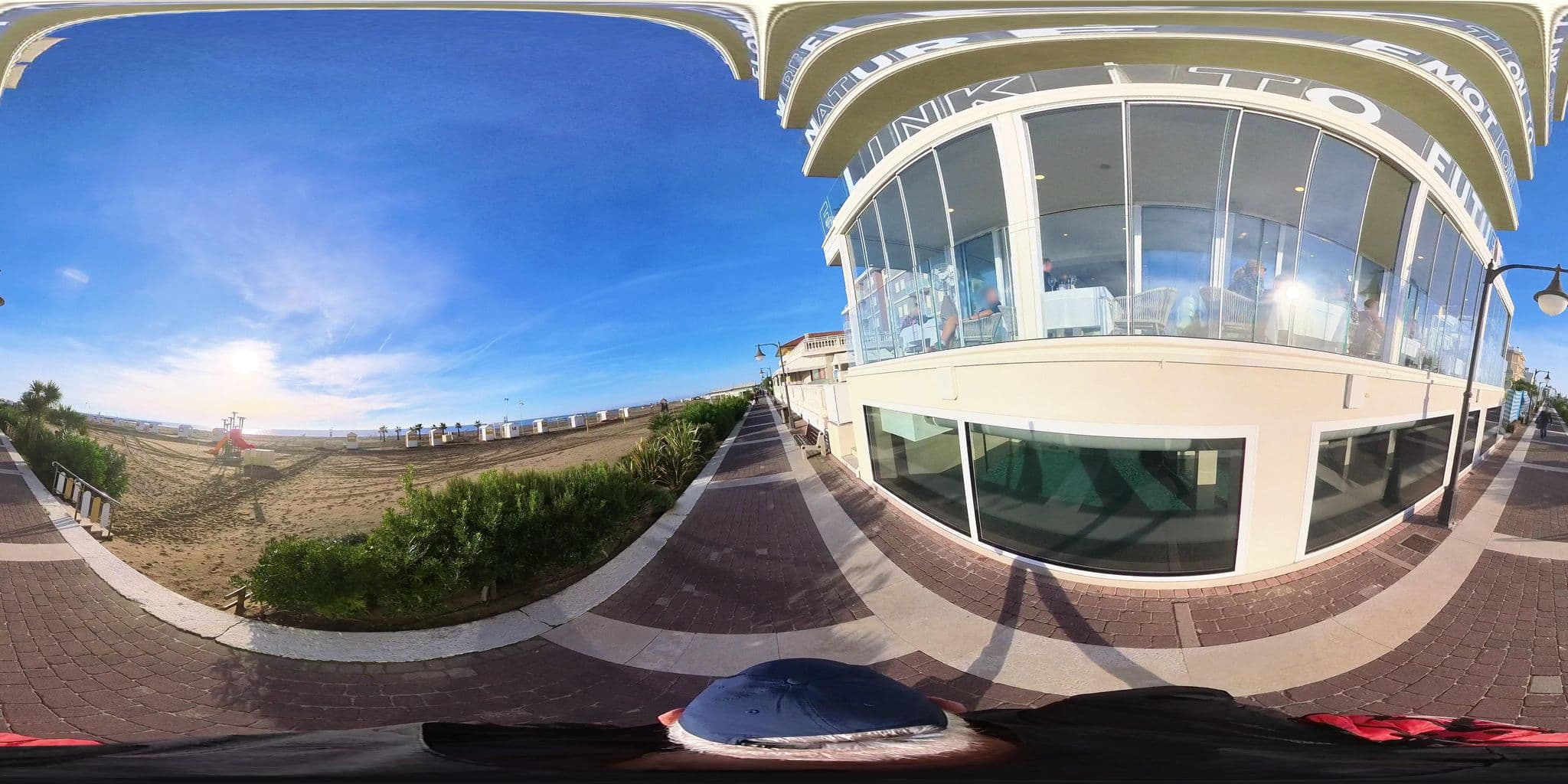 Street view near Hotel Edera, Caorle