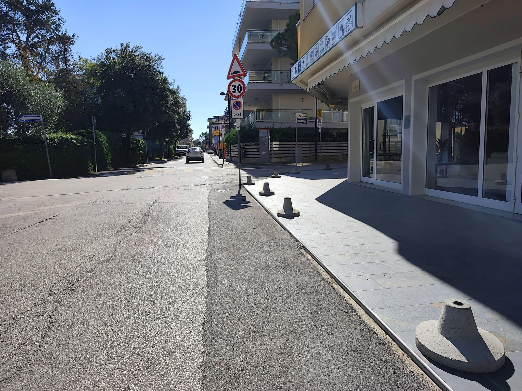Street view near Hotel Gardenia, Caorle