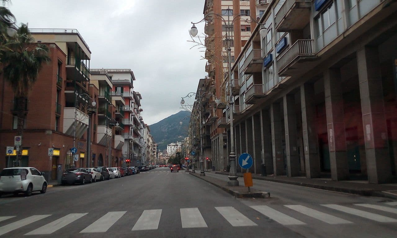 Street view near Chérie B&B - Salerno, Salerno — © giosa94 (CC BY-SA · Mapillary)