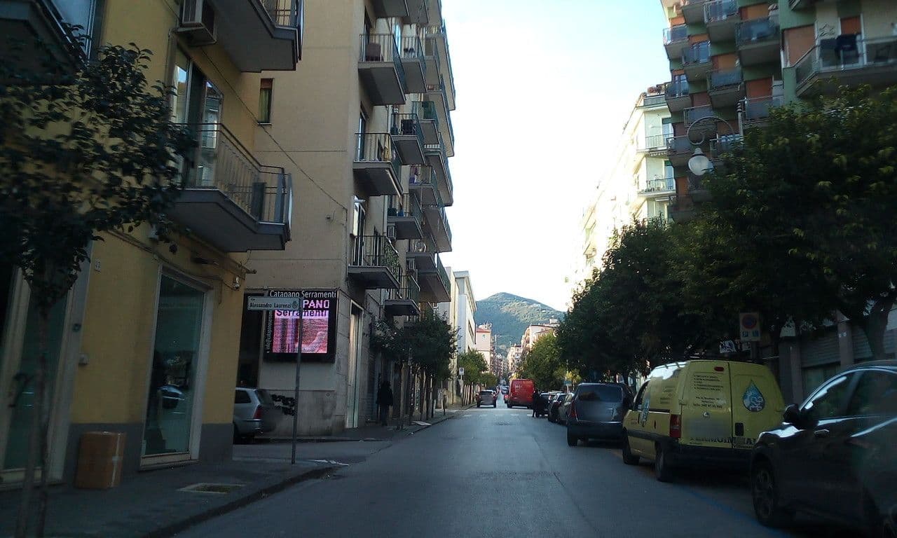 Street view near gia'Notte B&B Salerno Centro by ElodeaGroup, Salerno — © giosa94 (CC BY-SA · Mapillary)
