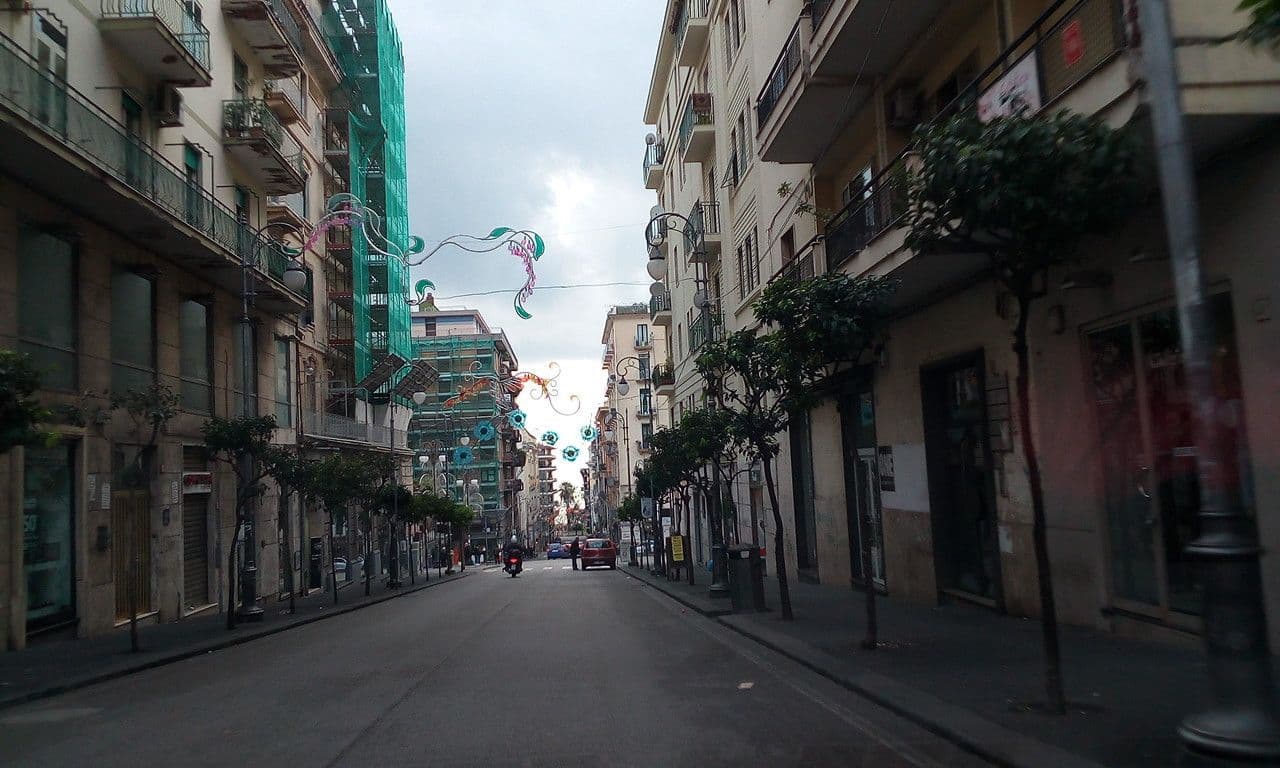 Street view near Suite 39 B&B, Salerno — © giosa94 (CC BY-SA · Mapillary)