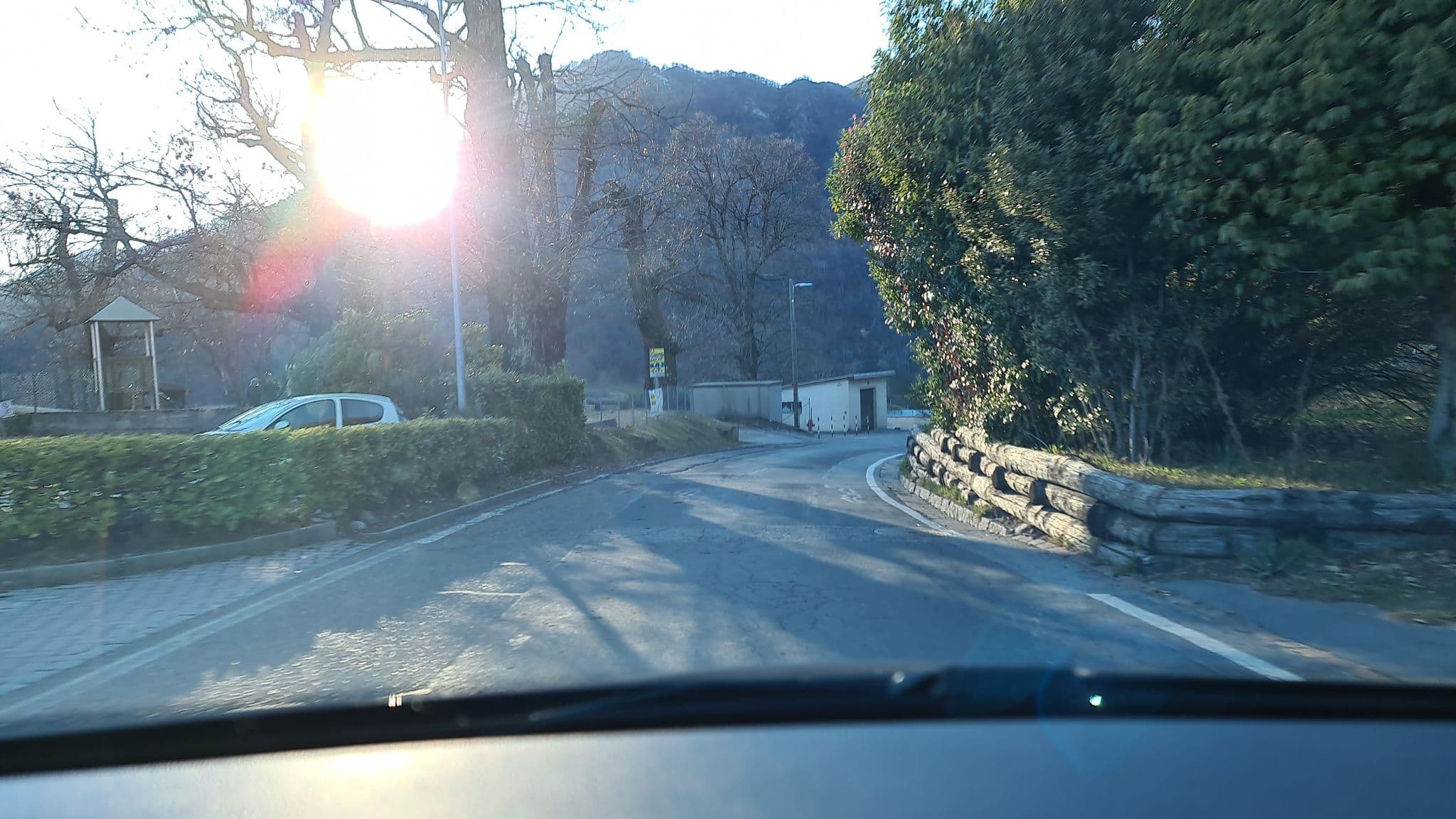 Street view near Il Castagno, Gravesano — © alexanderar (CC BY-SA · Mapillary)