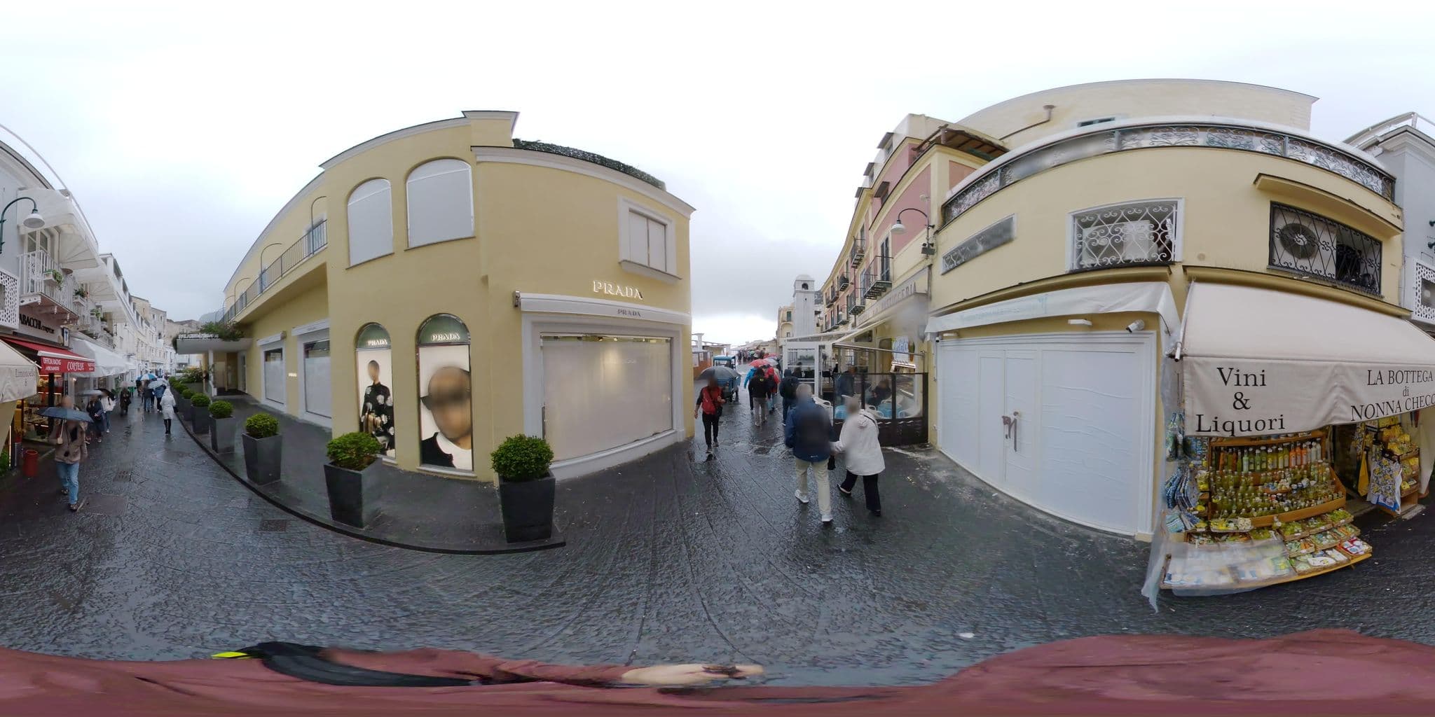 Street view near Palazzo M Capri, Capri — © stefan-RolfsRom (CC BY-SA · Mapillary)