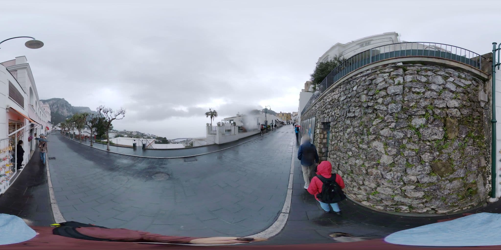 Street view near Il Cantuccio Rooms, Capri — © stefan-RolfsRom (CC BY-SA · Mapillary)