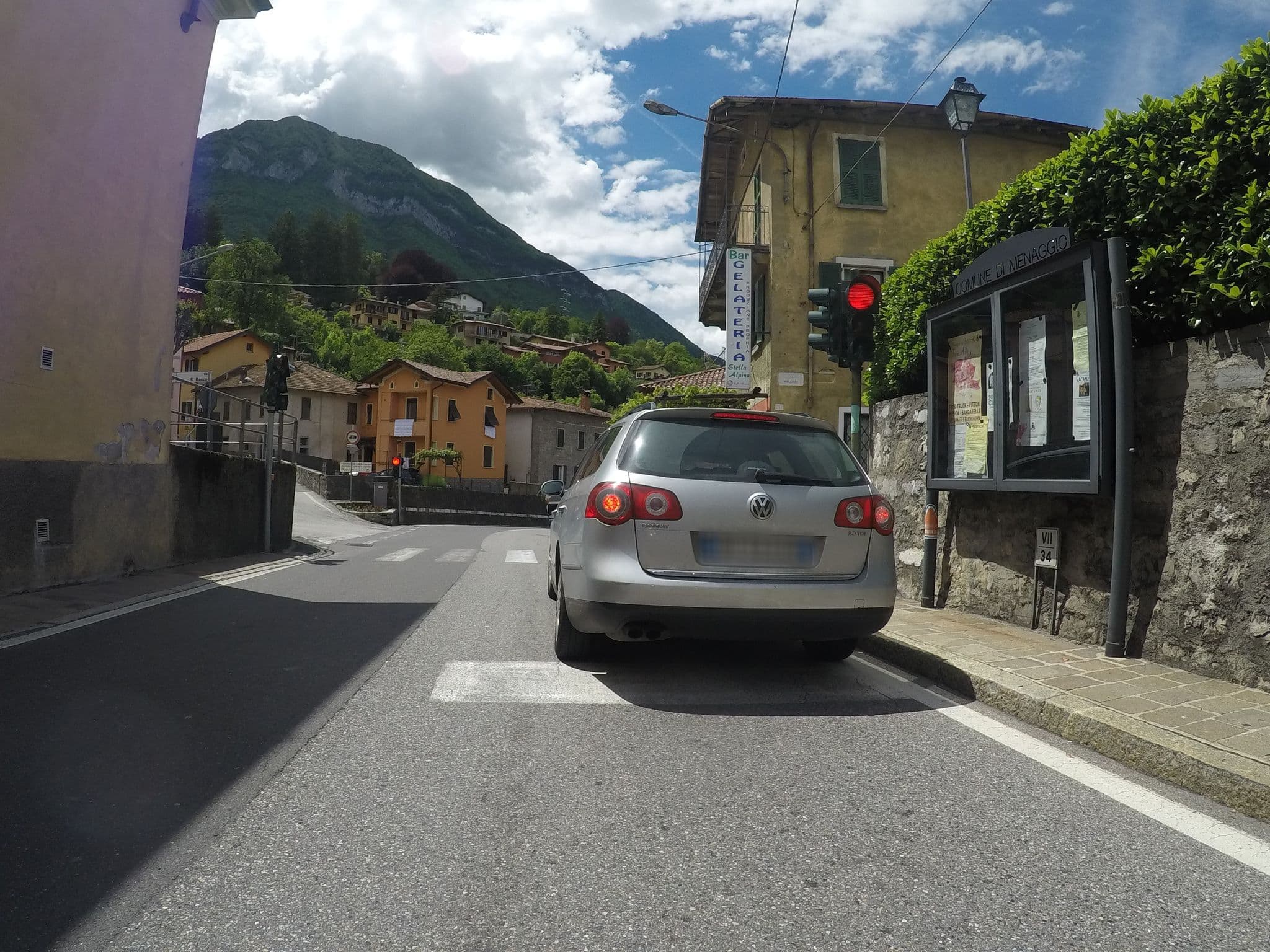 Street view near Hotel Adler Ristorante Bar, Menaggio — © chrisbeddow (CC BY-SA · Mapillary)