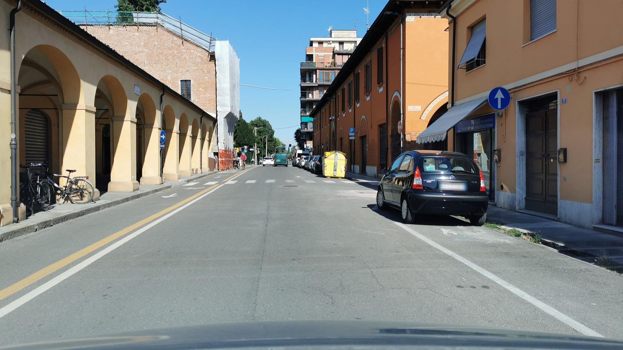 Street view near Albergo Da Giorgio, Carpi — © canfe (CC BY-SA · Mapillary)