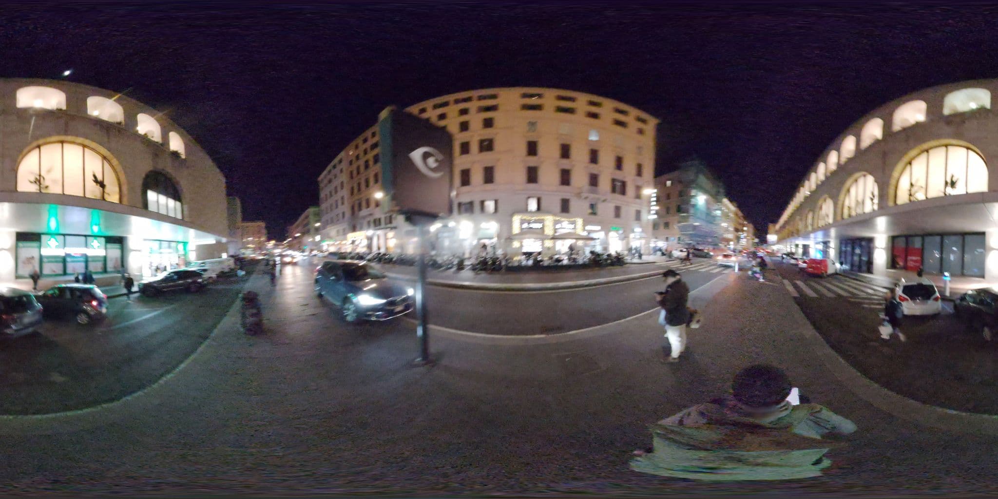 Street view near Hotel Madison | BZAR hotels, Castro Pretorio — © mapconcierge (CC BY-SA · Mapillary)