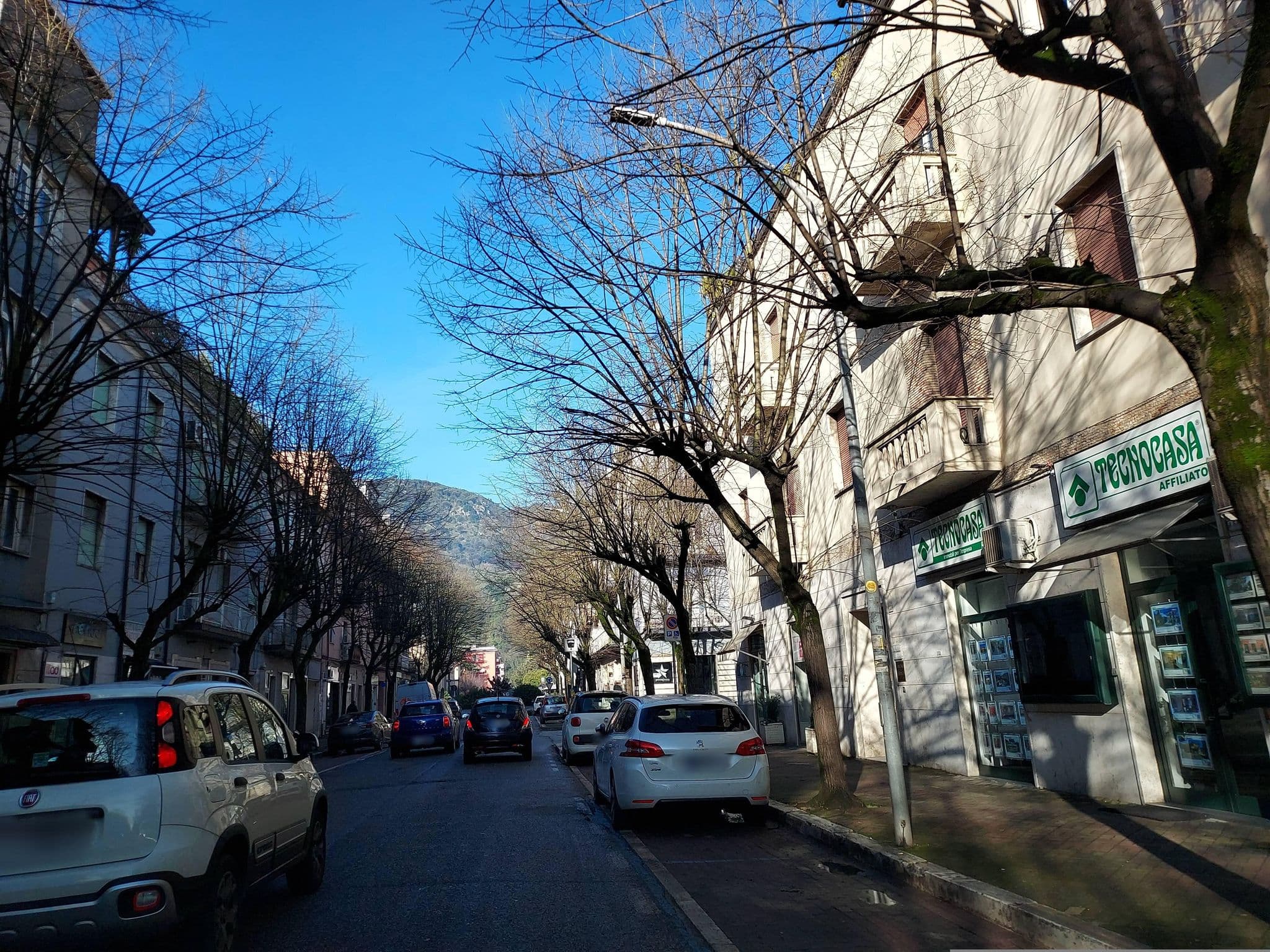 Street view near La stazione di posta, Cassino — © odiug (CC BY-SA · Mapillary)