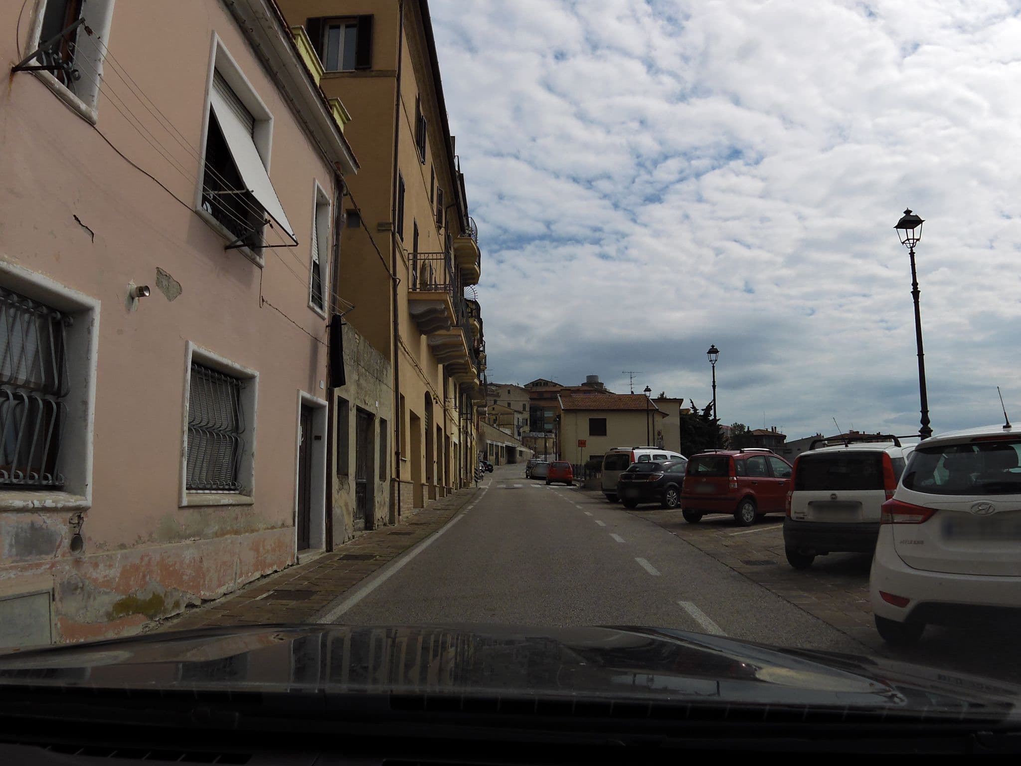 Street view near Il Covo dei Piccioni, Castelfidardo — © czmrtn (CC BY-SA · Mapillary)