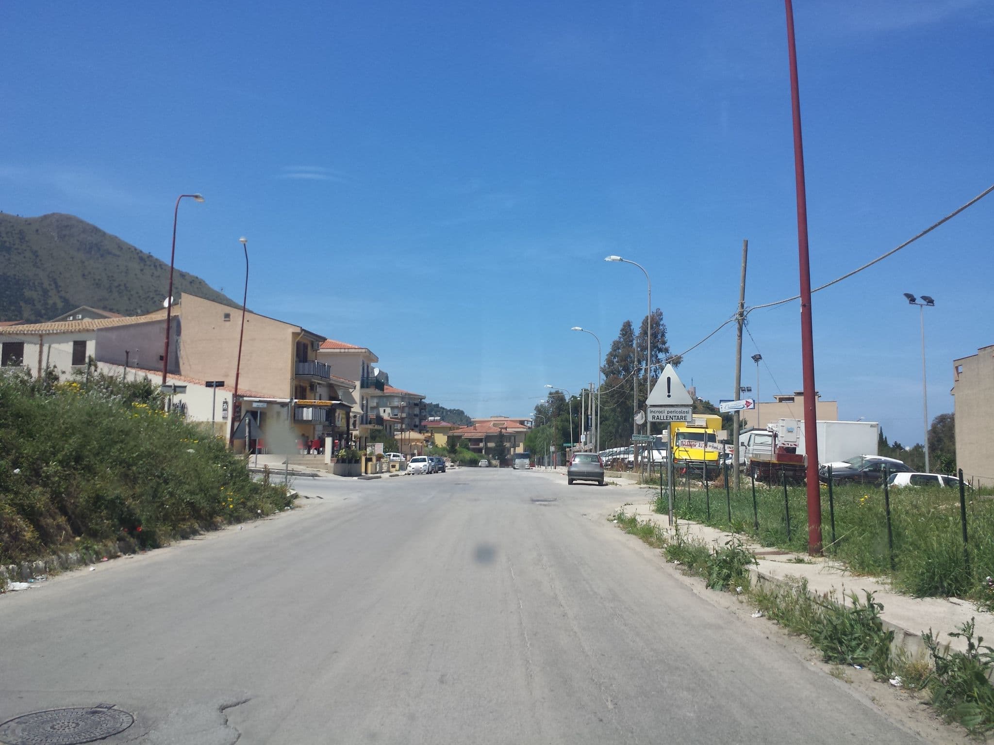 Street view near Bed and Breakfast Castellammare del Golfo Crimiso, Castellammare del Golfo — © aborruso (CC BY-SA · Mapillary)