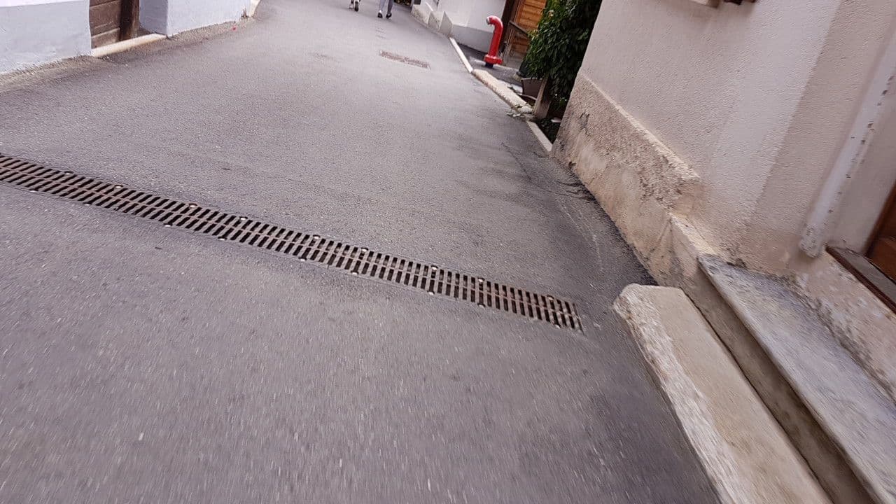 Street view near Haus Antoinette, Leukerbad — © trac71 (CC BY-SA · Mapillary)