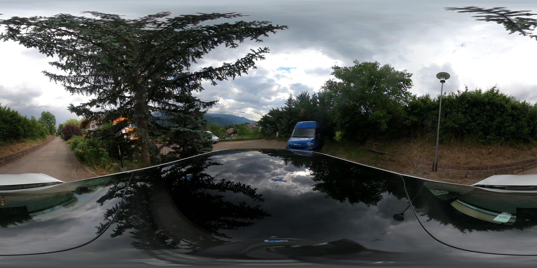 Street view near Goccia D' Oro, Cavalese — © peterleth (CC BY-SA · Mapillary)