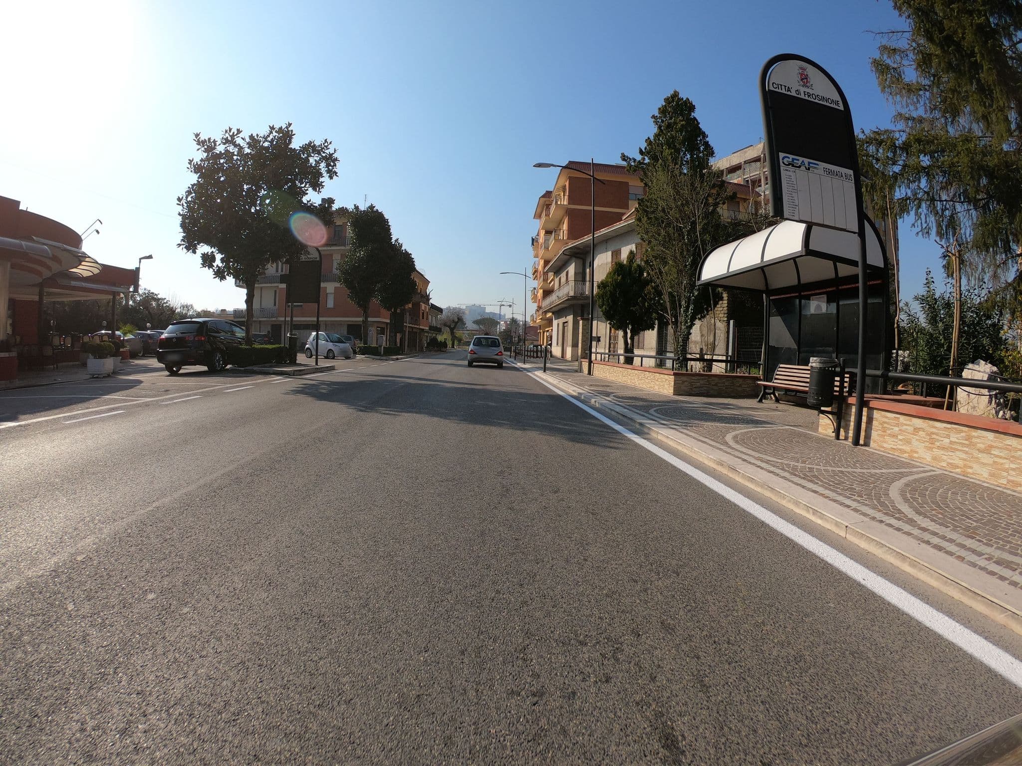 Street view near Hotel Residence Memmina, Frosinone — © richlv (CC BY-SA · Mapillary)