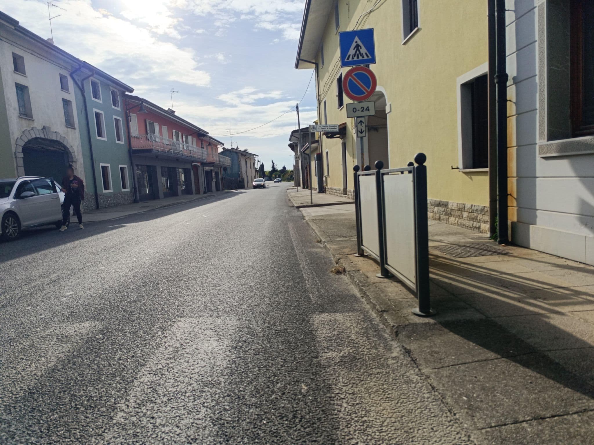 Street view near Albergo Leon Bianco, Gonars — © Duro (CC BY-SA · Mapillary)