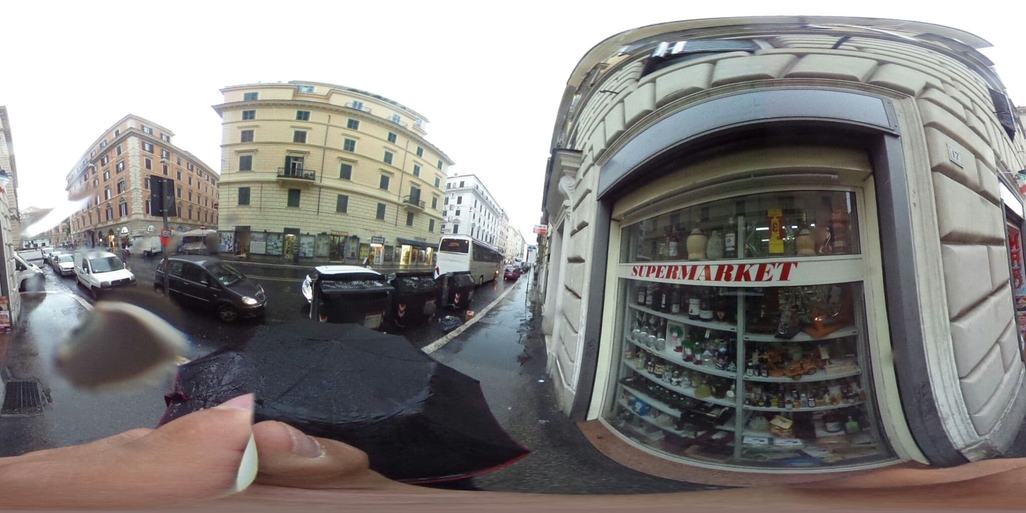 Street view near Camplus Hotel Roma Centro, Castro Pretorio