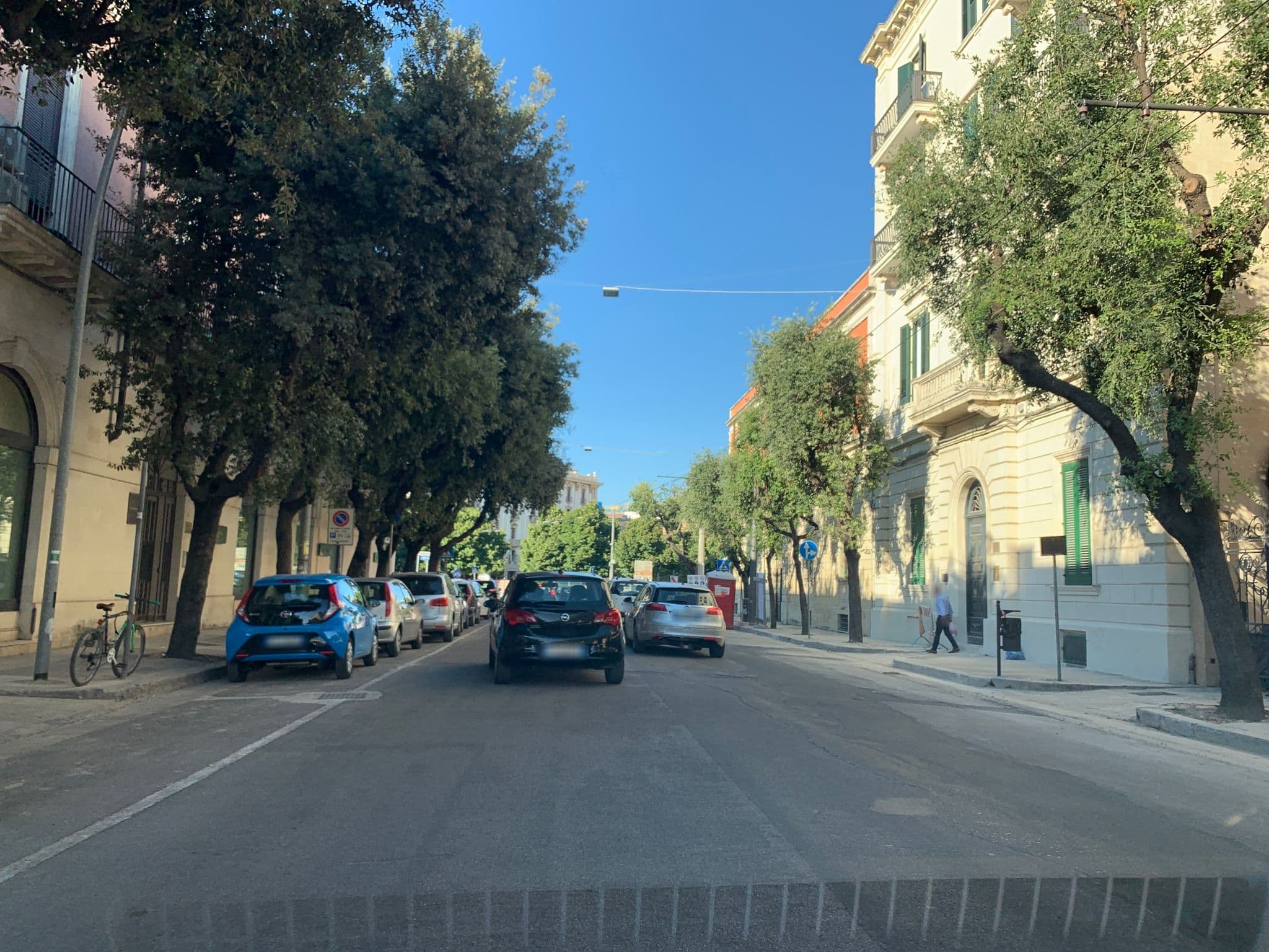 Street view near Vittoria Luxury House, Lecce