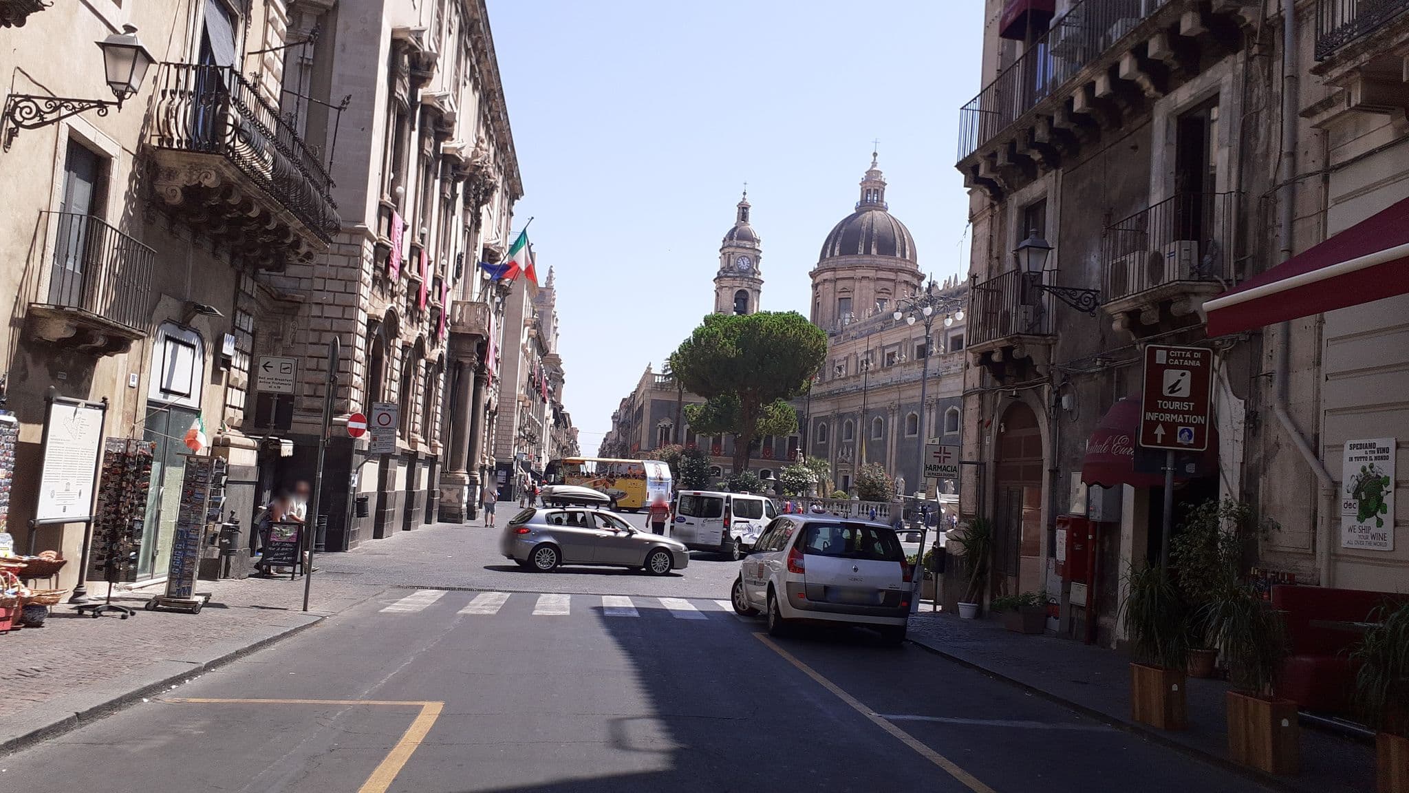 Street view near Palazzo Marletta Luxury House Hotel, Catania — © agliatav (CC BY-SA · Mapillary)