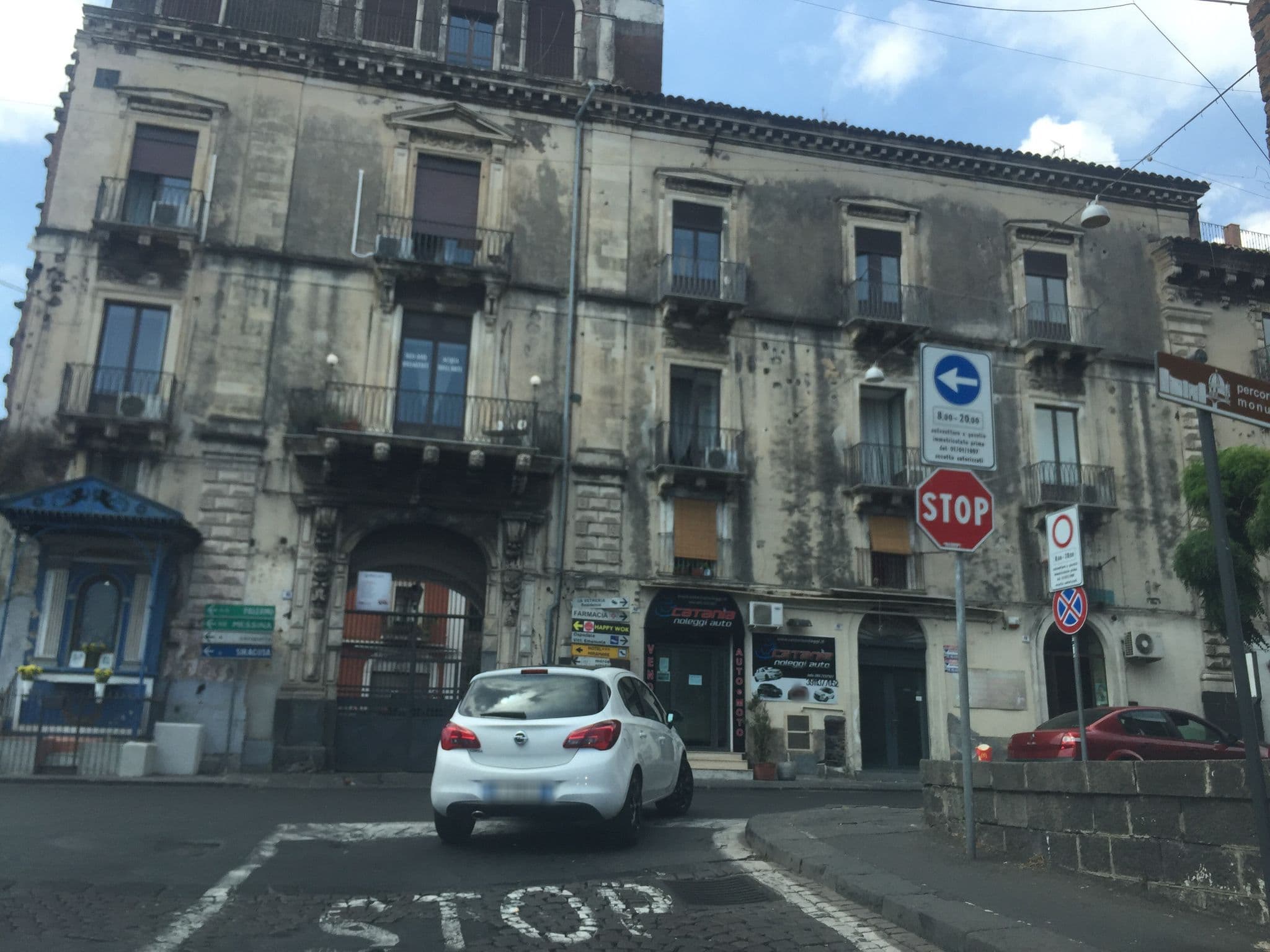 Street view near B&B Acquadellarte, Catania